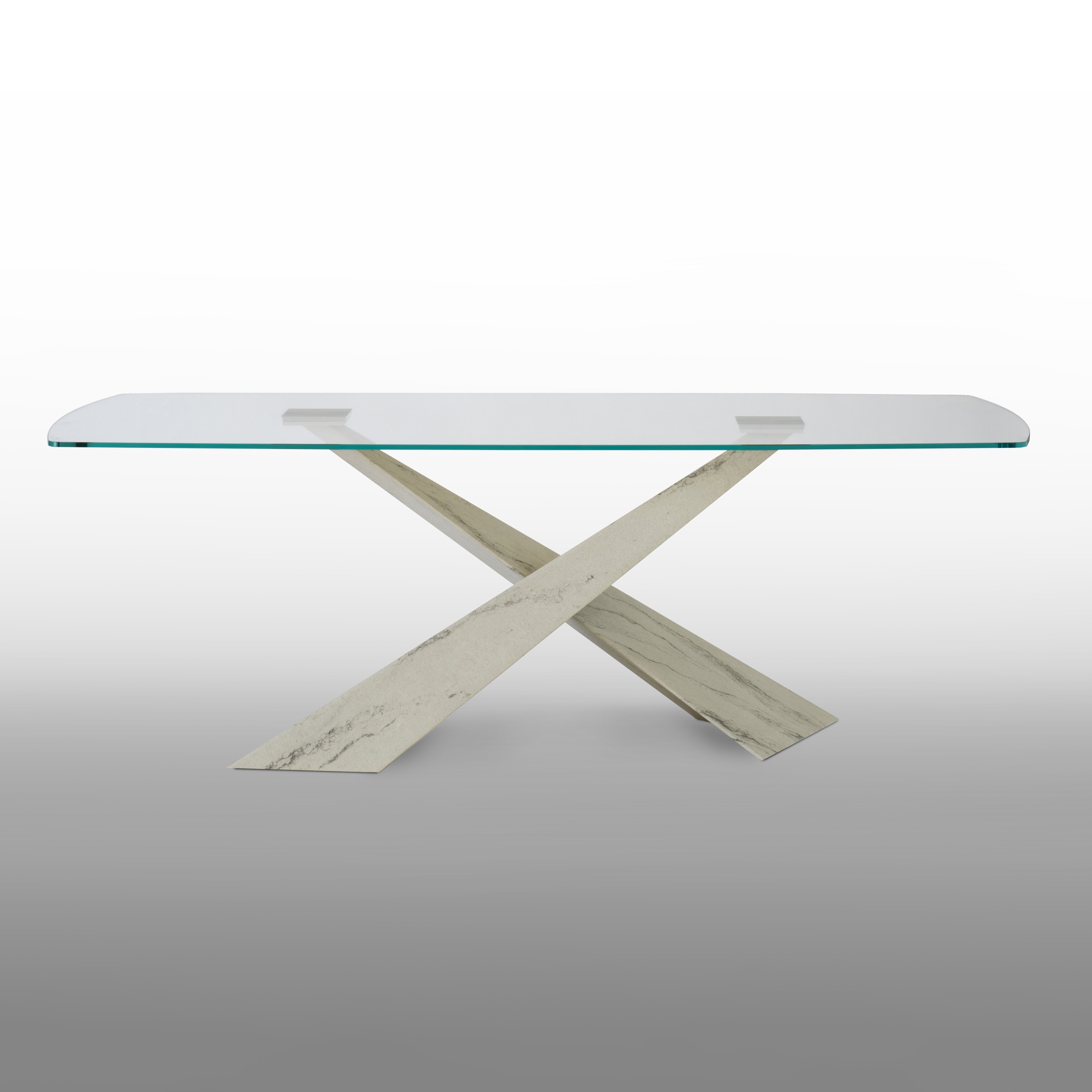 Mostrar el producto Living Glass Top Table del fabricante Riflessi