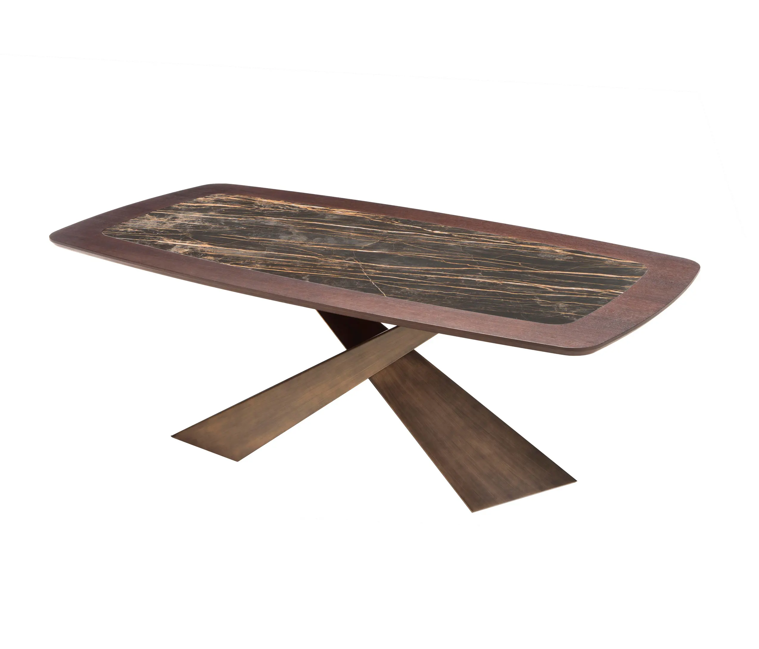 Riflessi - Living Table Bois Et Ceramique