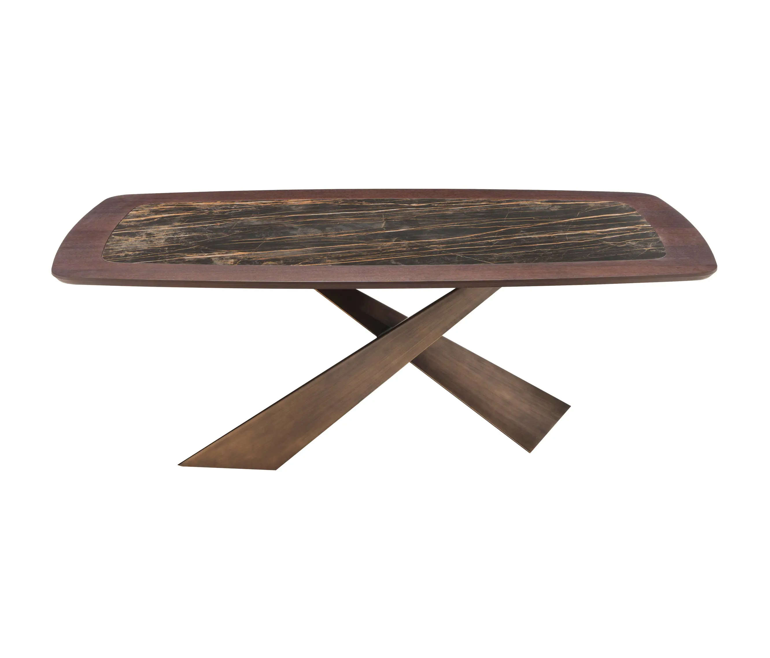 Riflessi - Living Table Bois Et Ceramique