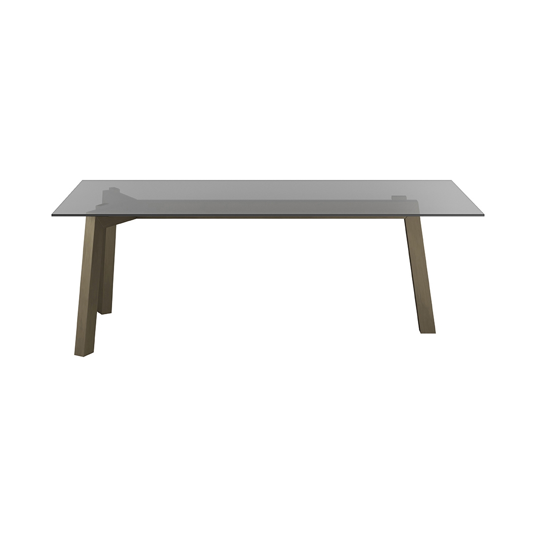 Treble Glass Top Table