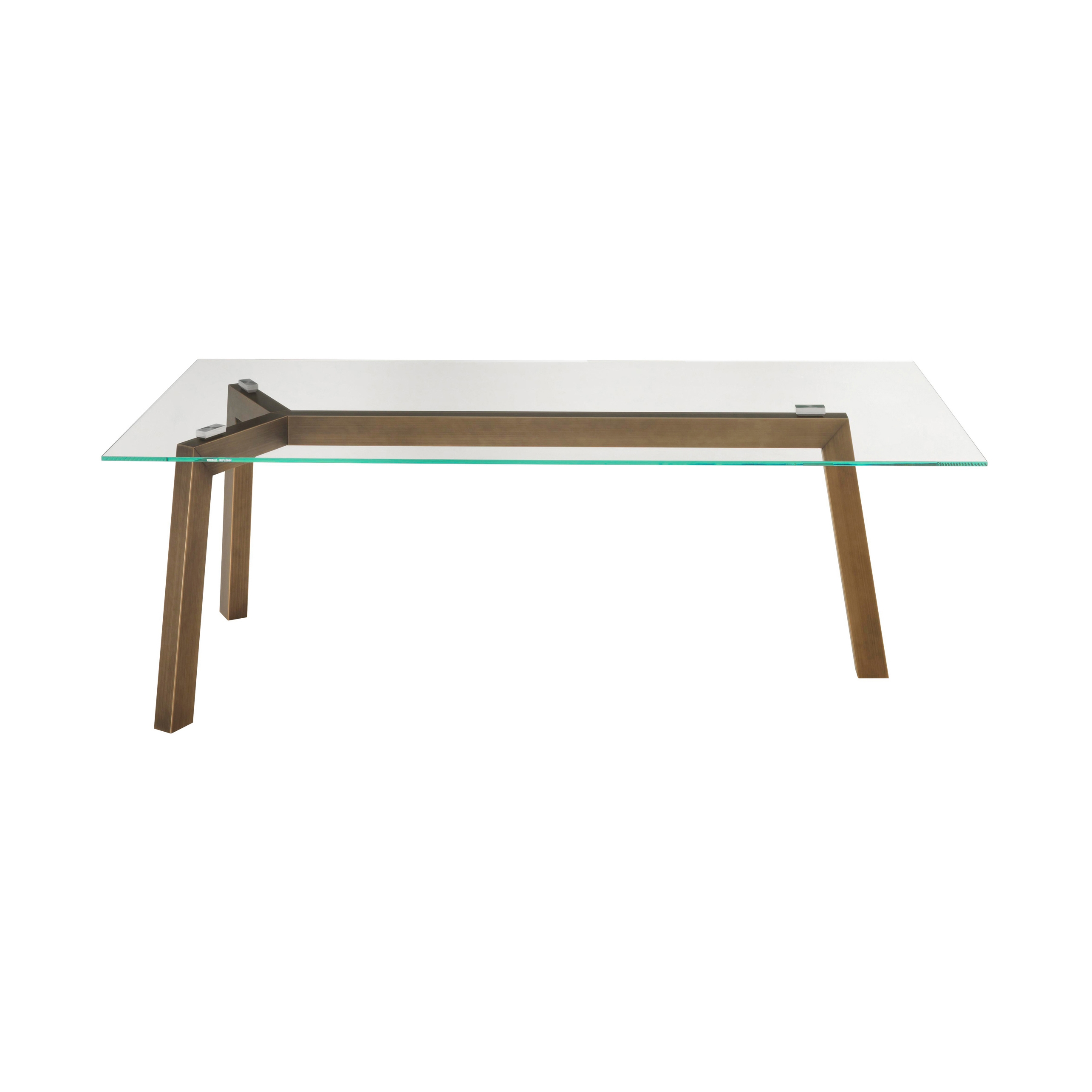 Treble Glass Top Table