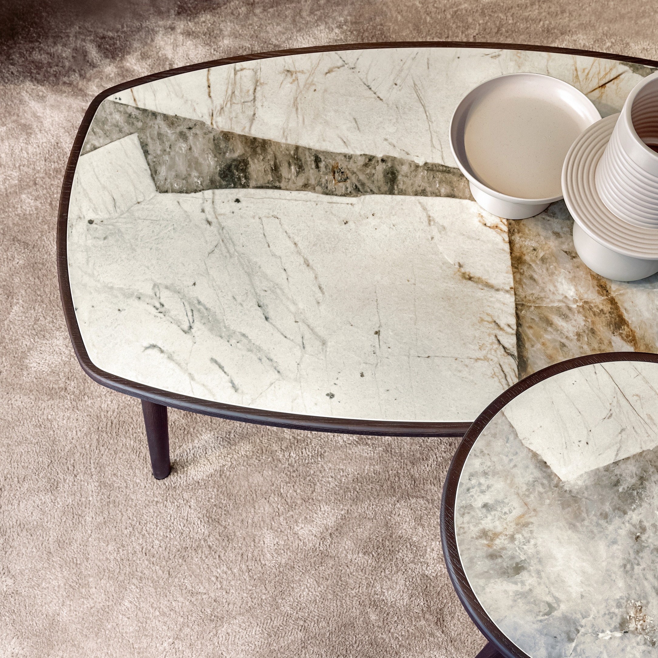 Afficher le produit Wood Coffee Table du fabricant Riflessi
