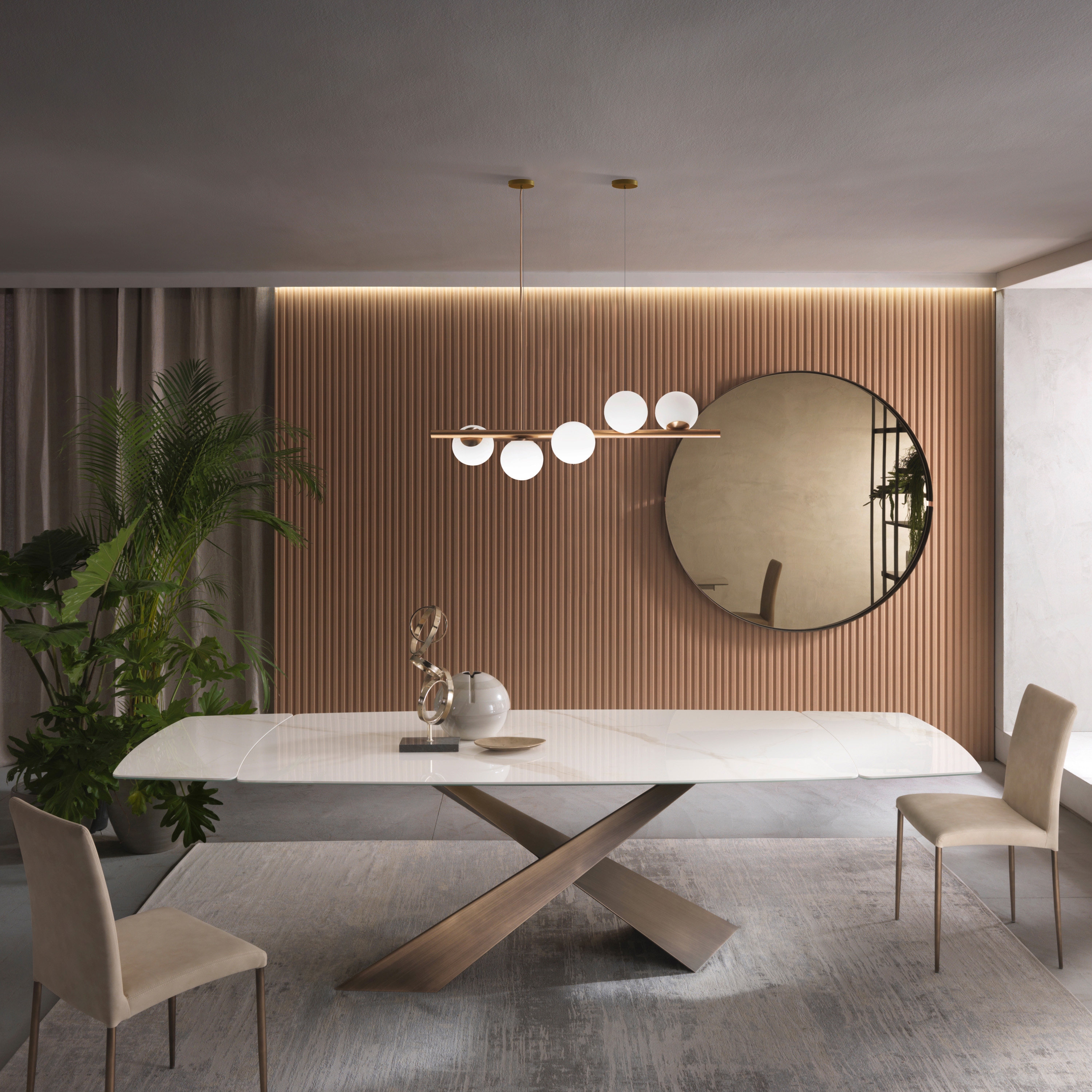 Display product Twist S5 Lamp from manufacturer Riflessi