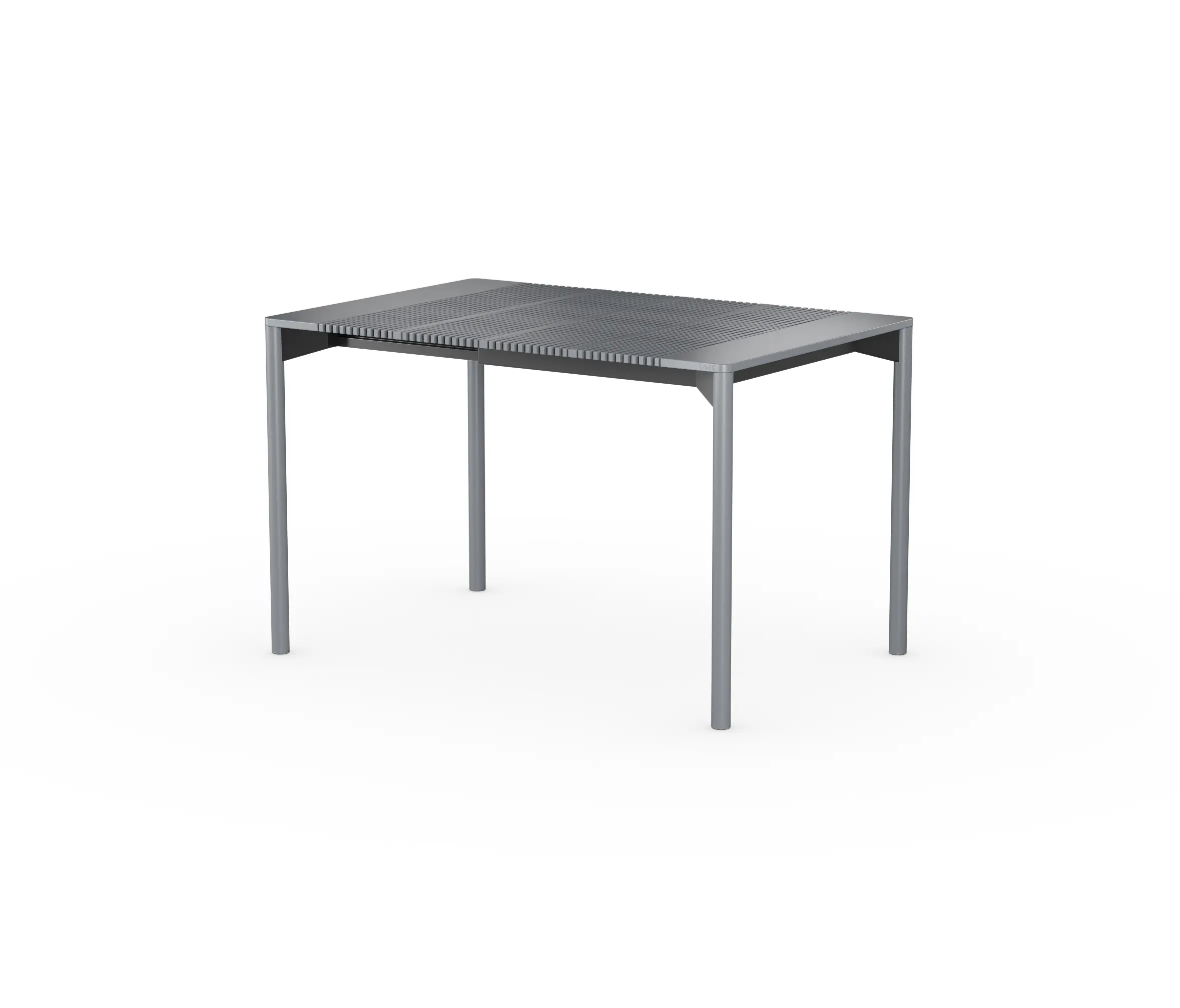 LAIK - iLAIK extendable table 80 - gray/rounded/gray