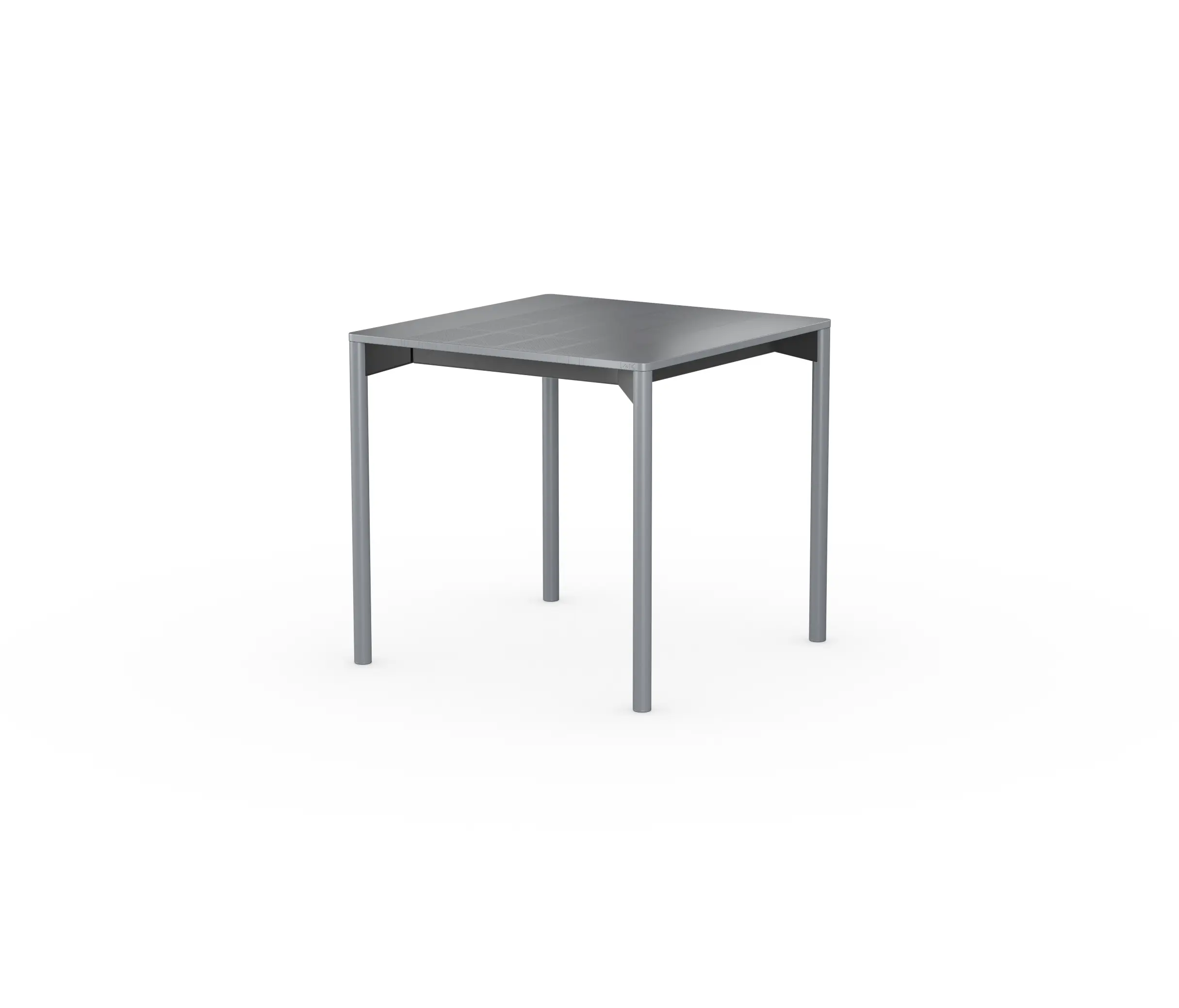 LAIK - iLAIK extendable table 80 - gray/rounded/gray