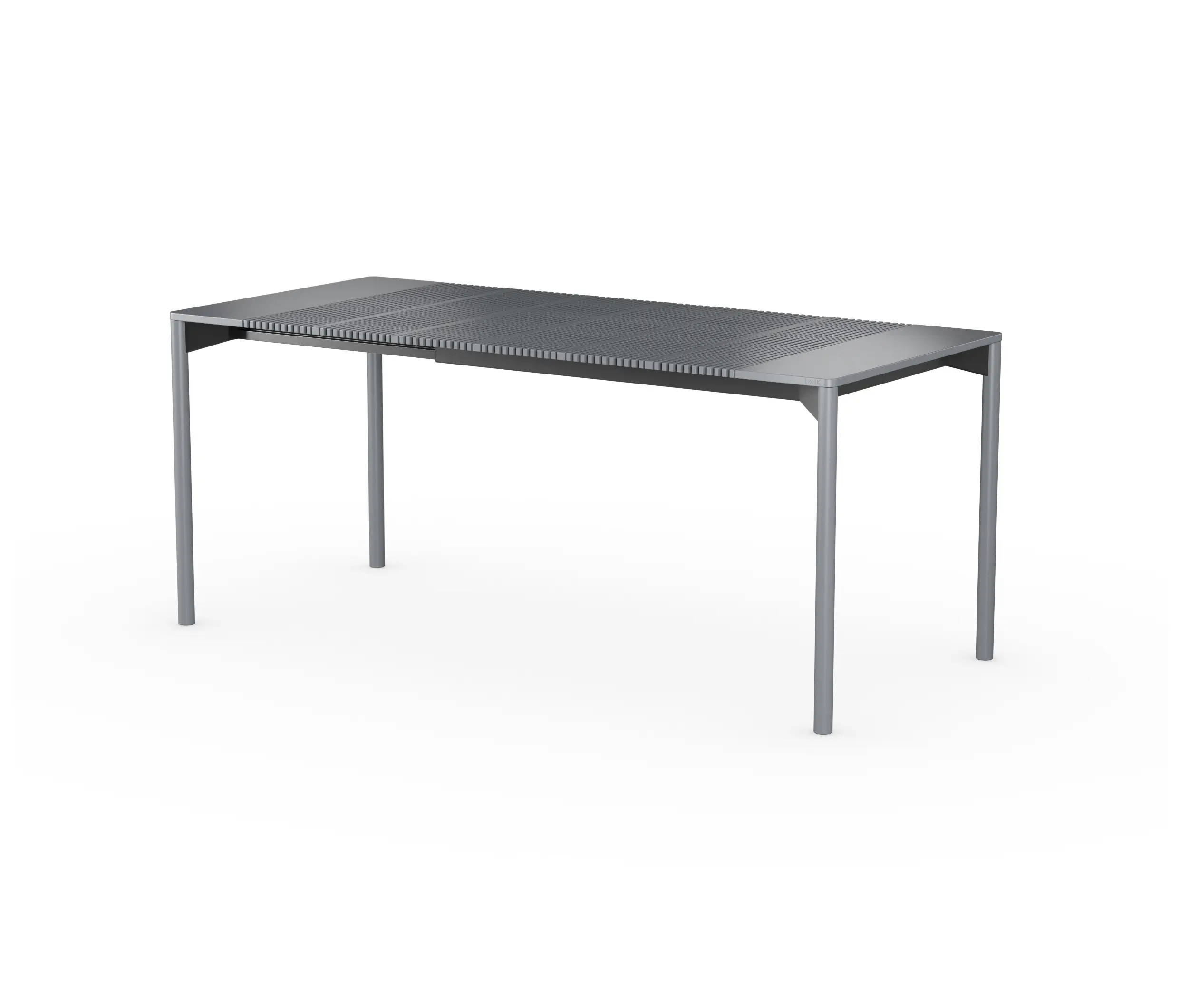 LAIK - iLAIK extendable table 120 - gray/rounded/gray