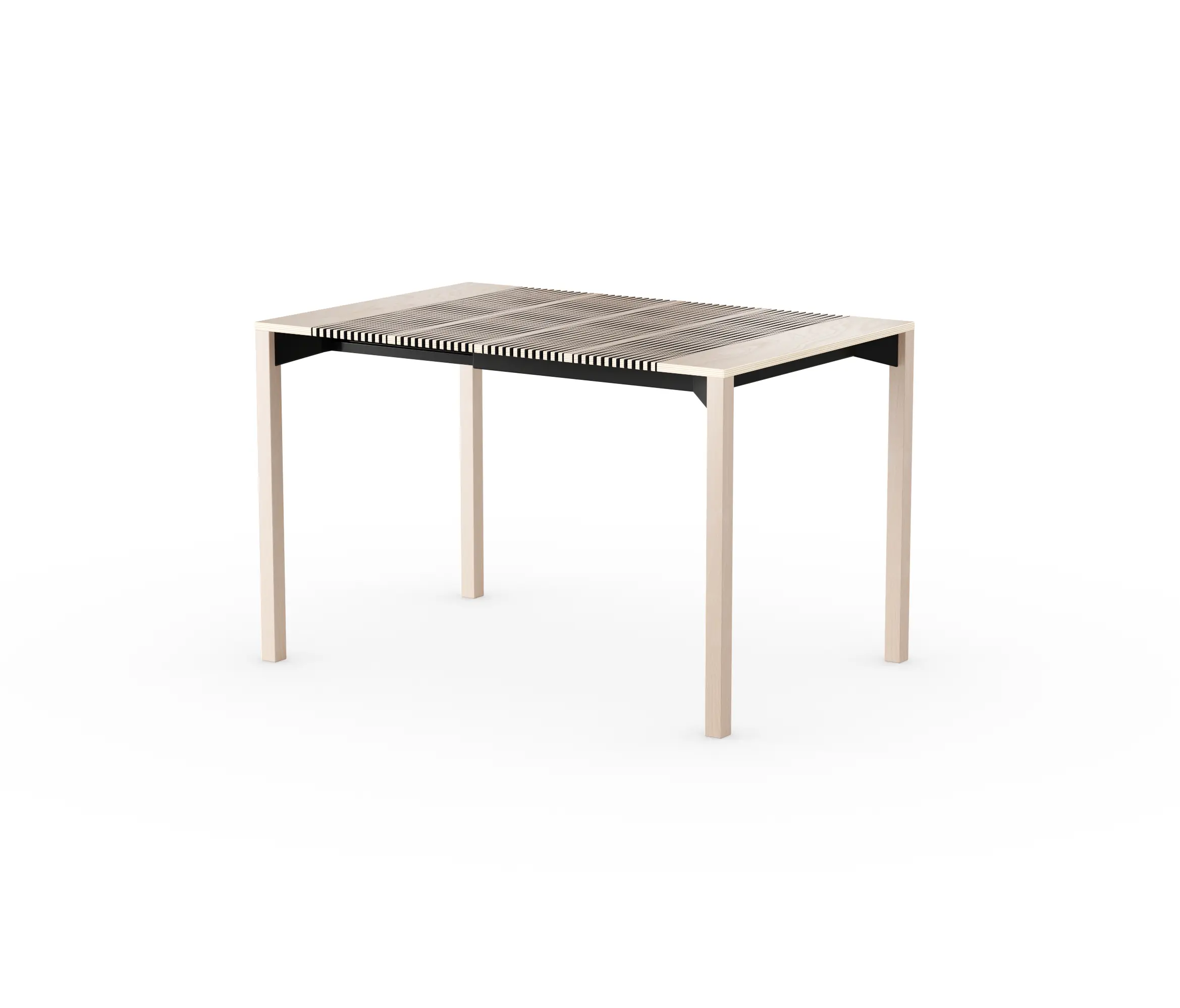 LAIK - iLAIK extendable table 80 - birch/angular/birch