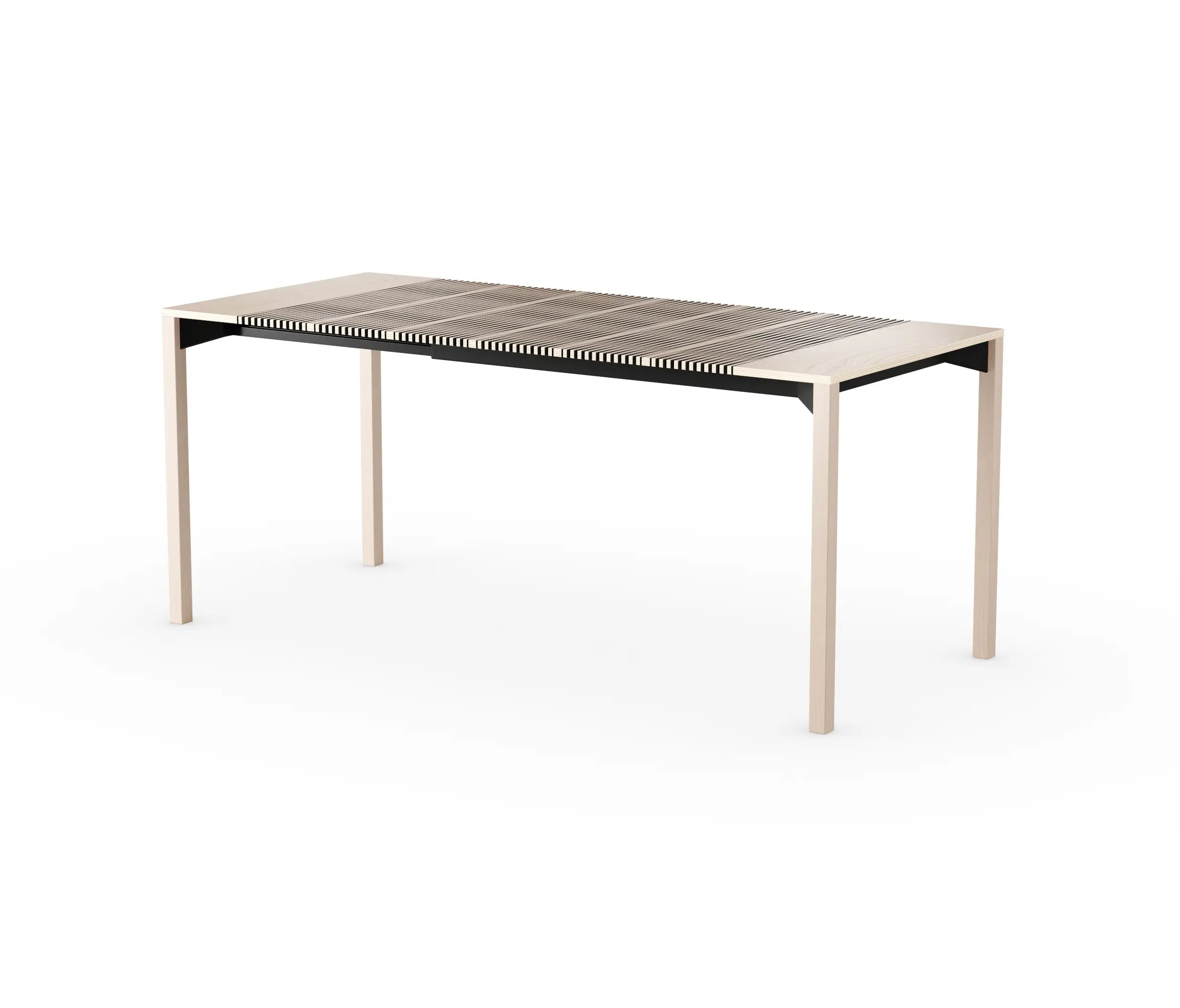LAIK - iLAIK extendable table 120 - birch/angular/birch