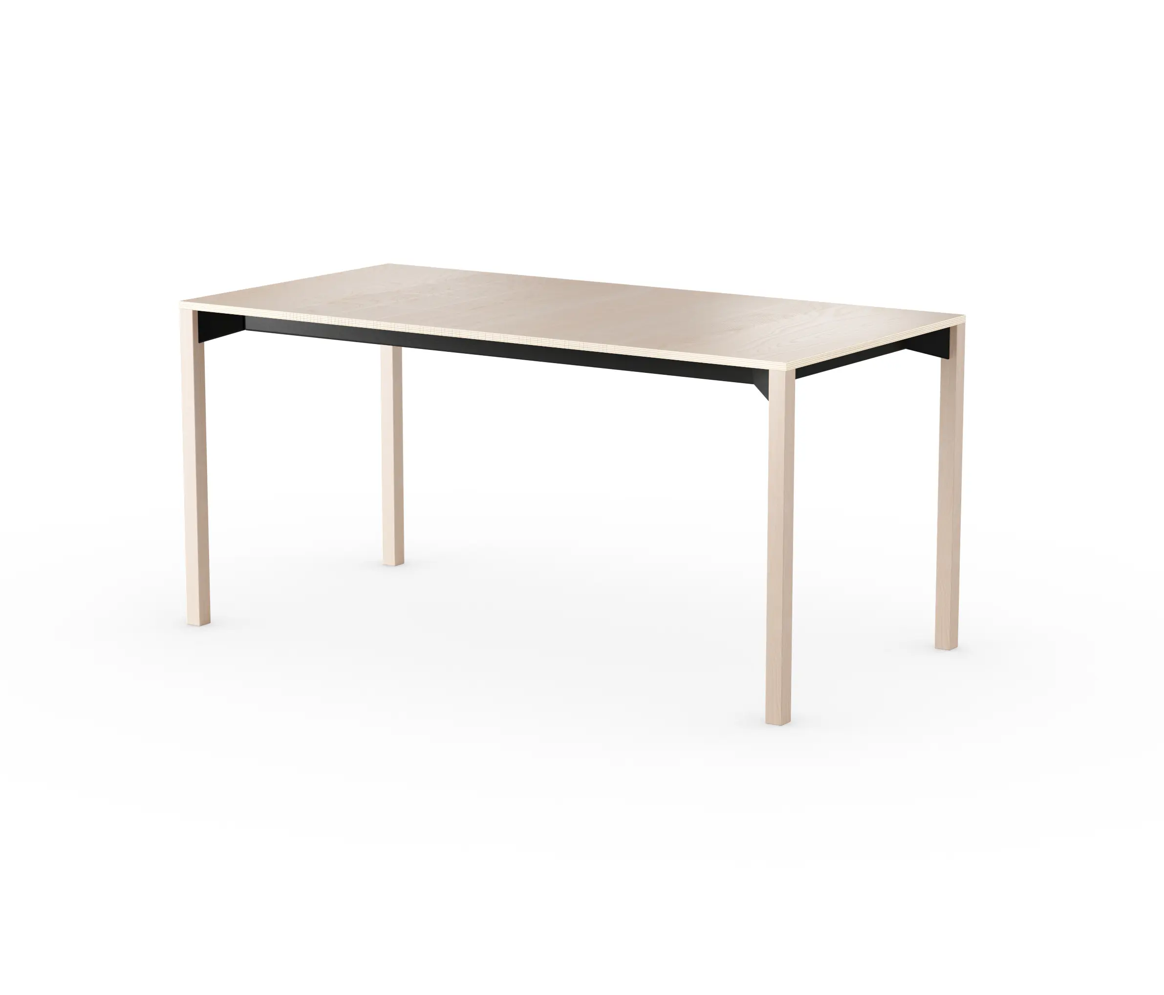 LAIK - iLAIK extendable table 160 - birch/angular/birch