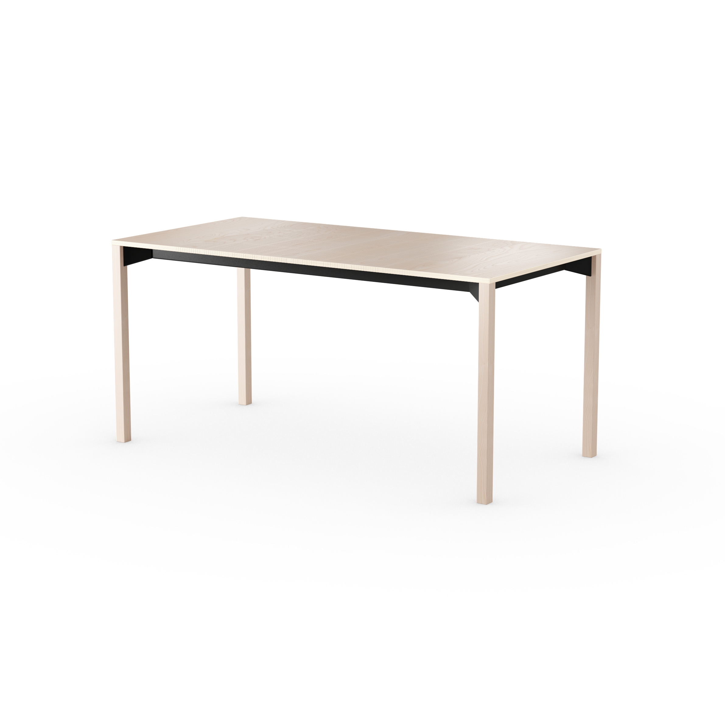 Mostrar el producto iLAIK extendable table 160 - birch/angular/birch del fabricante LAIK