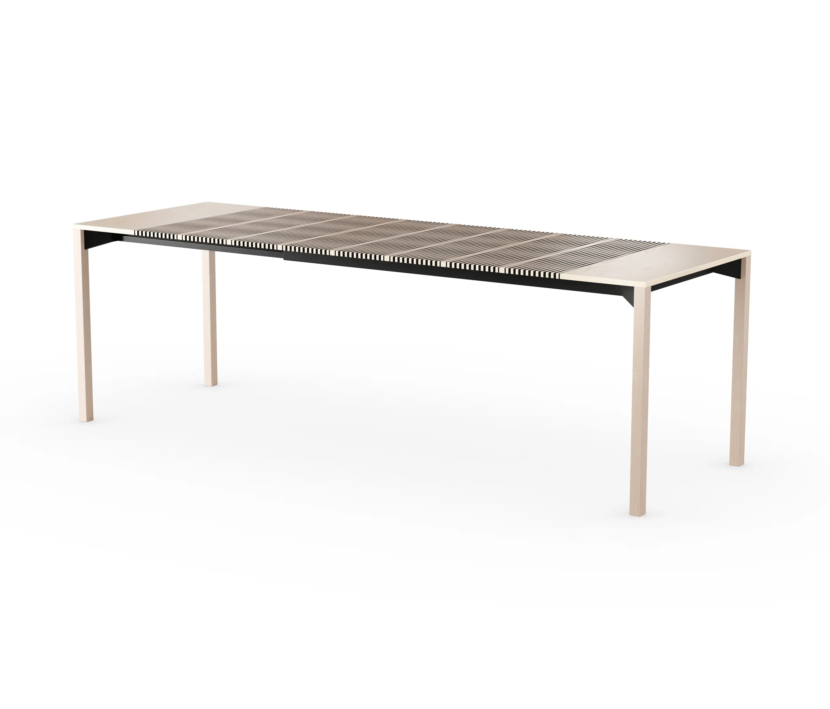 LAIK - iLAIK extendable table 160 - birch/angular/birch