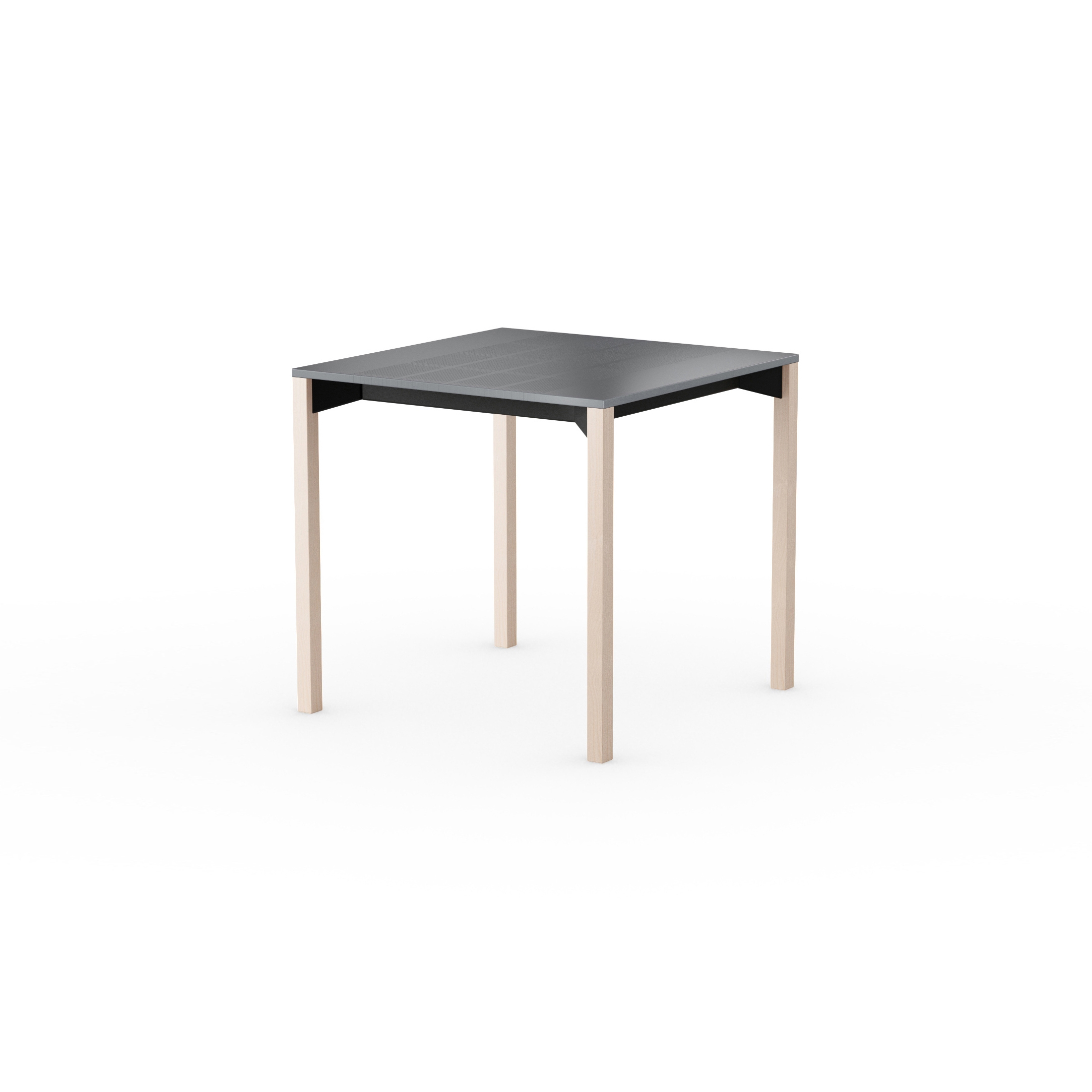 iLAIK extendable table 80 - gray/angular/birch