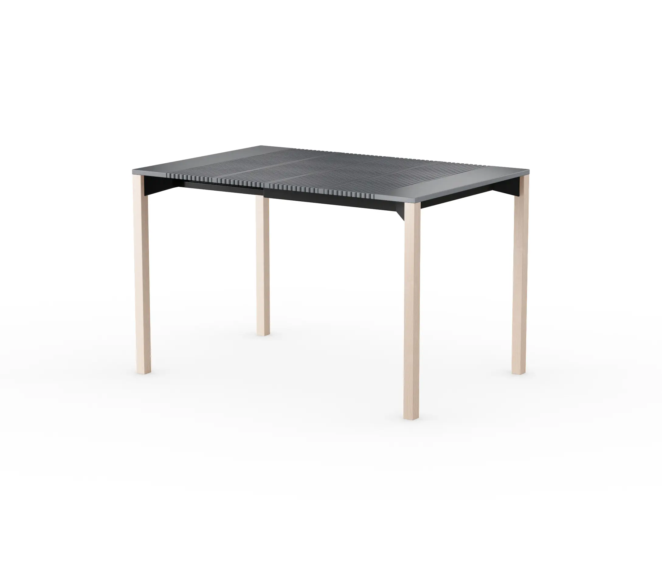 LAIK - iLAIK extendable table 80 - gray/angular/birch