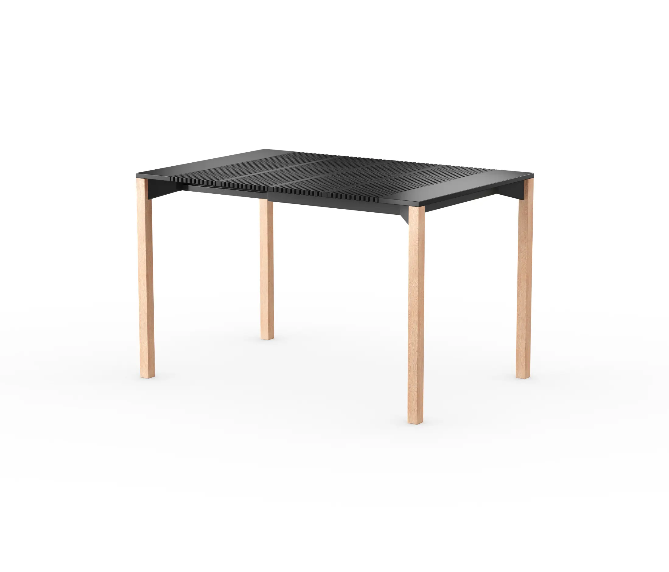 LAIK - iLAIK extendable table 80 - black/angular/oak