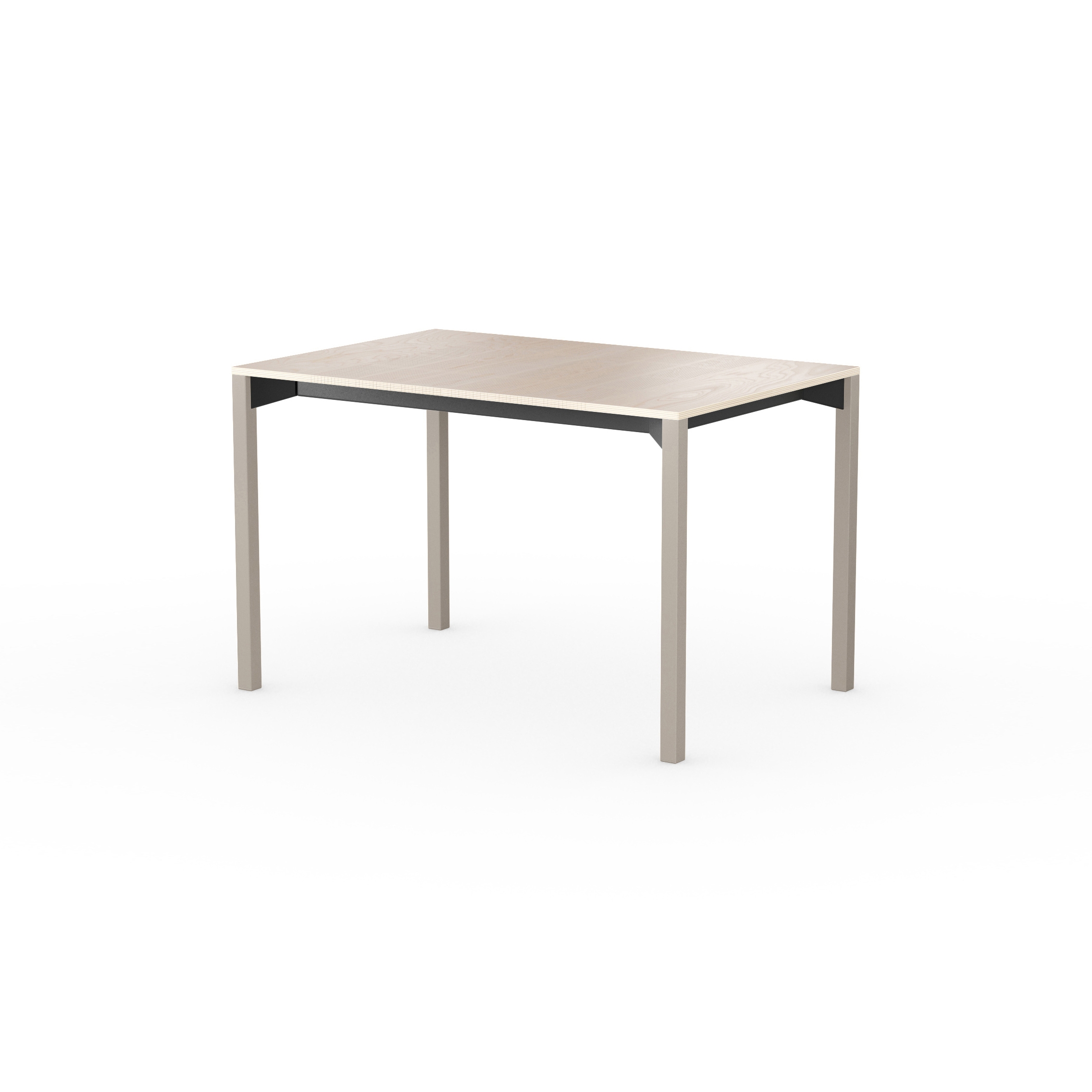 iLAIK extendable table 120 - birch/angular/graybeige