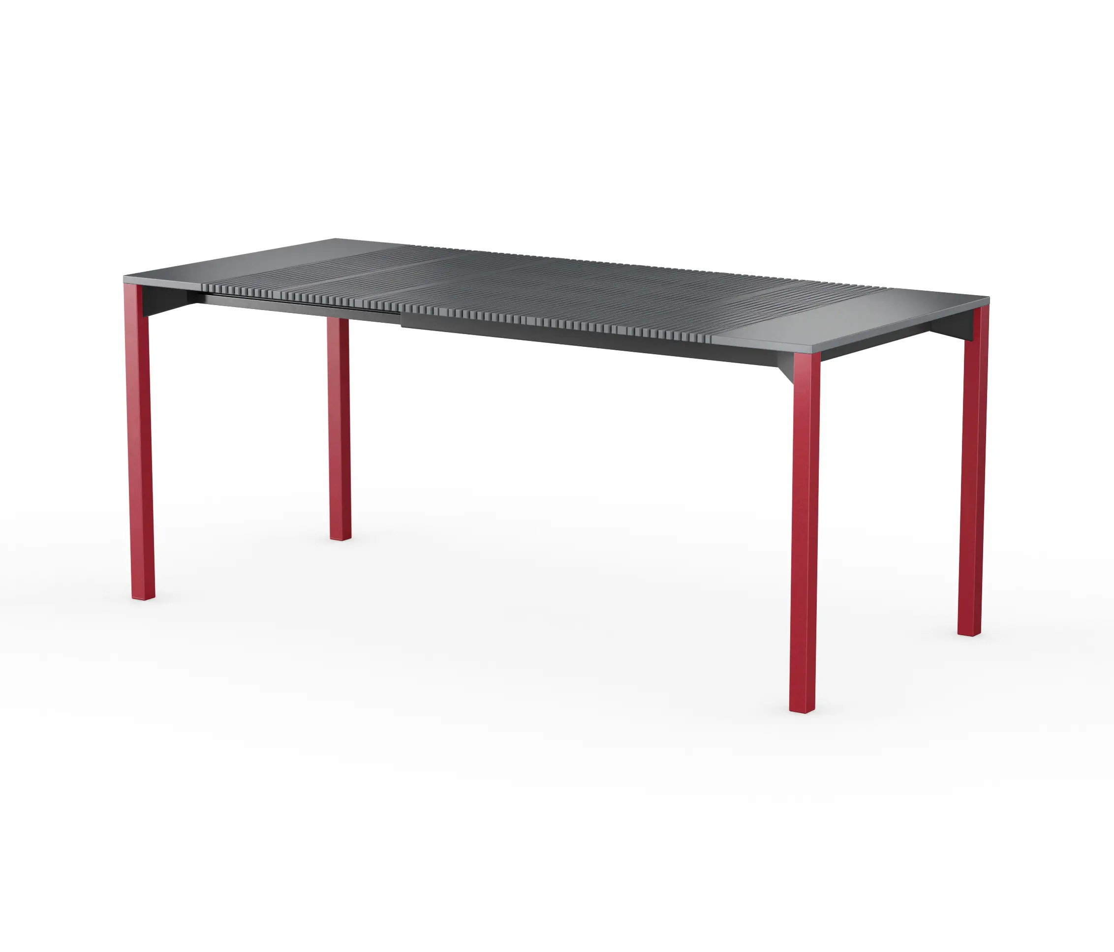 LAIK - iLAIK extendable table 120 - gray/angular/sienna red