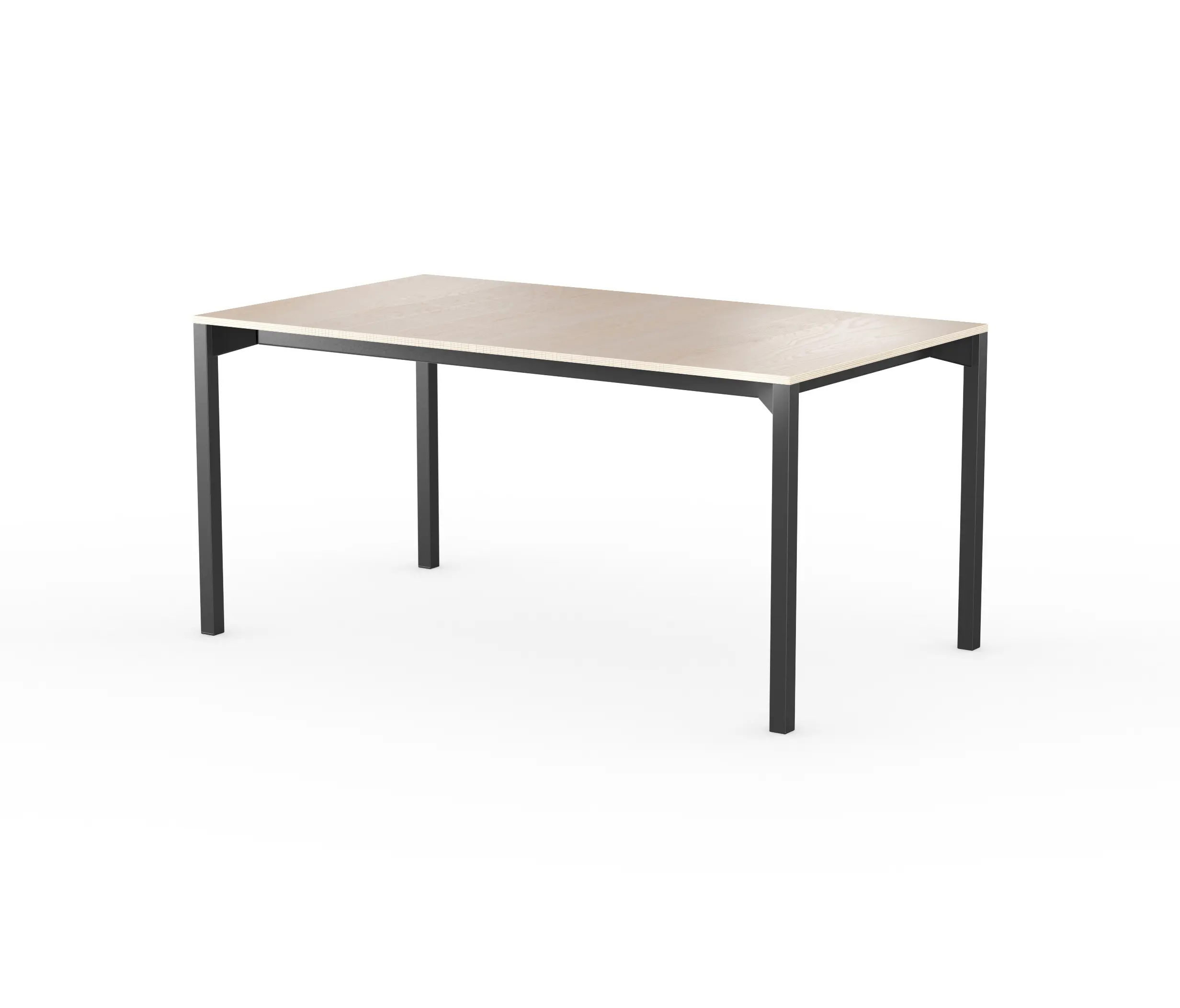 LAIK - iLAIK extendable table 160 - birch/angular/black