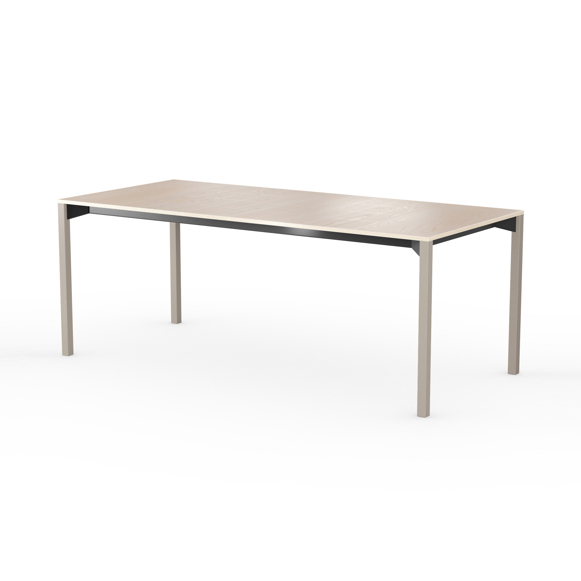 Mostrar el producto iLAIK extendable table 200 - birch/angular/graybeige del fabricante LAIK