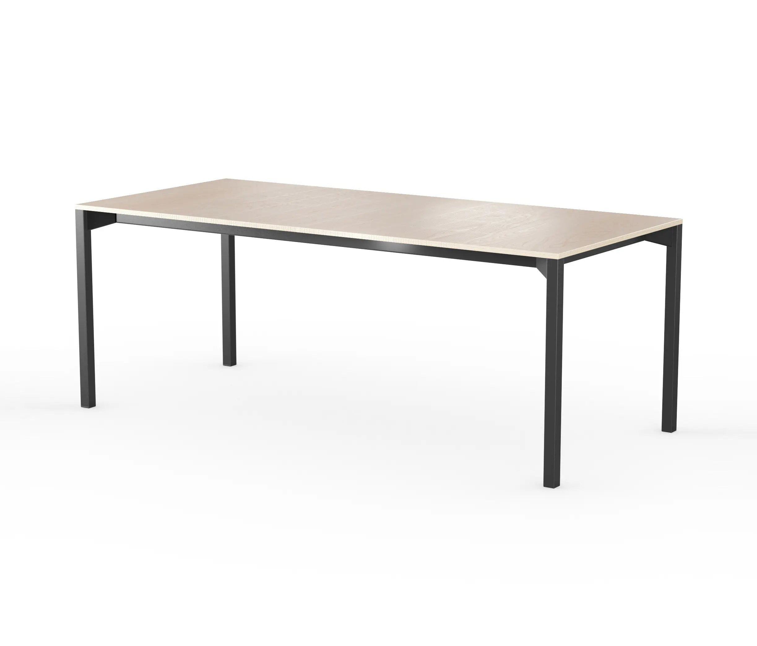 LAIK - iLAIK extendable table 200 - birch/angular/black