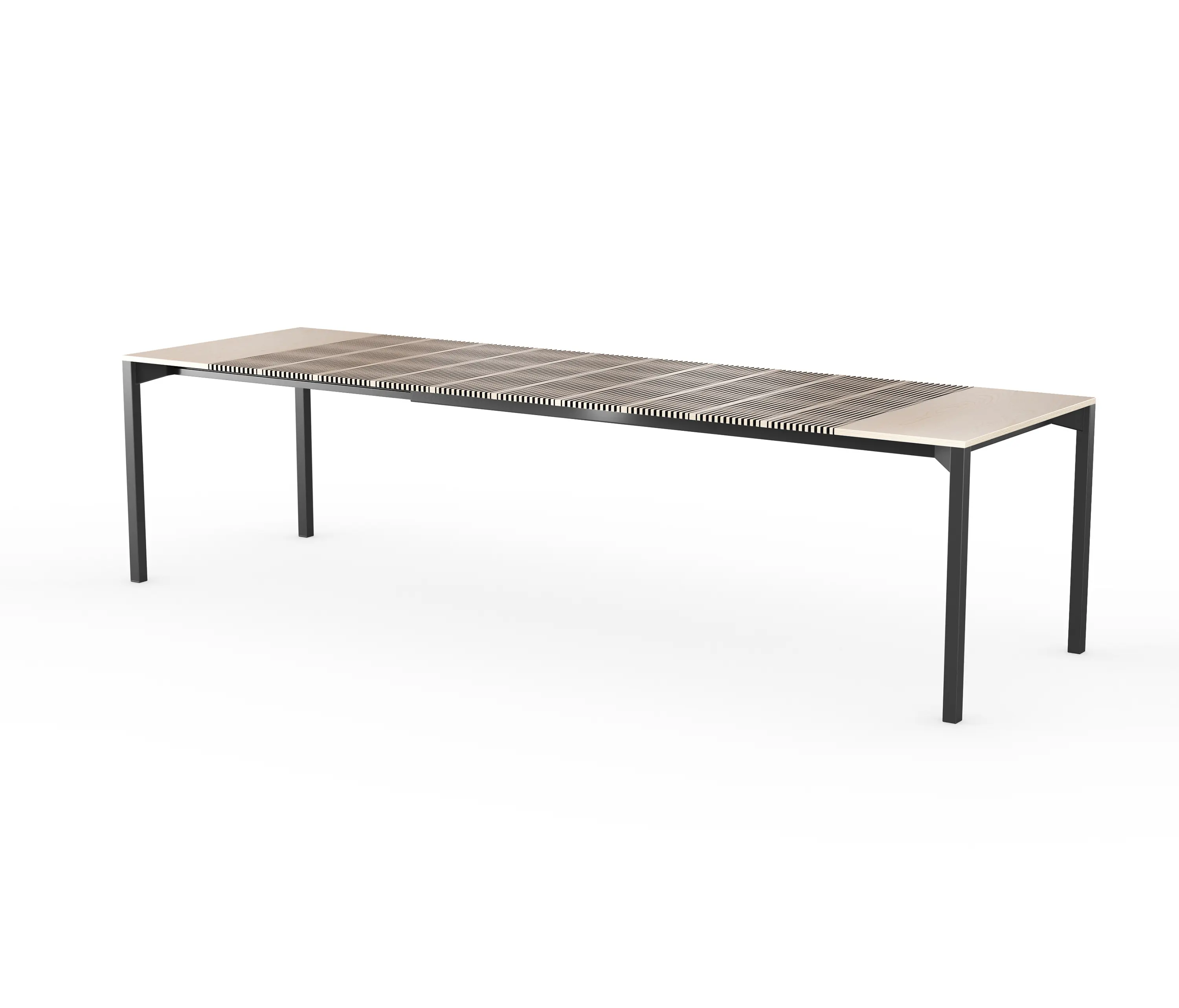 LAIK - iLAIK extendable table 200 - birch/angular/black