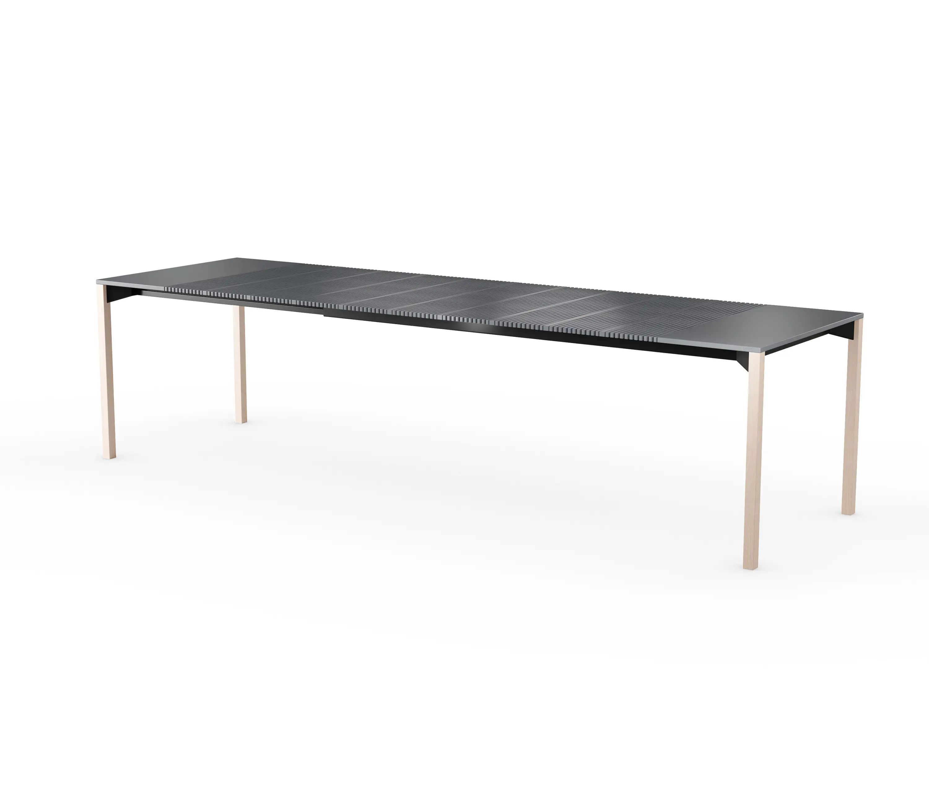 LAIK - iLAIK extendable table 200 - gray/angular/birch