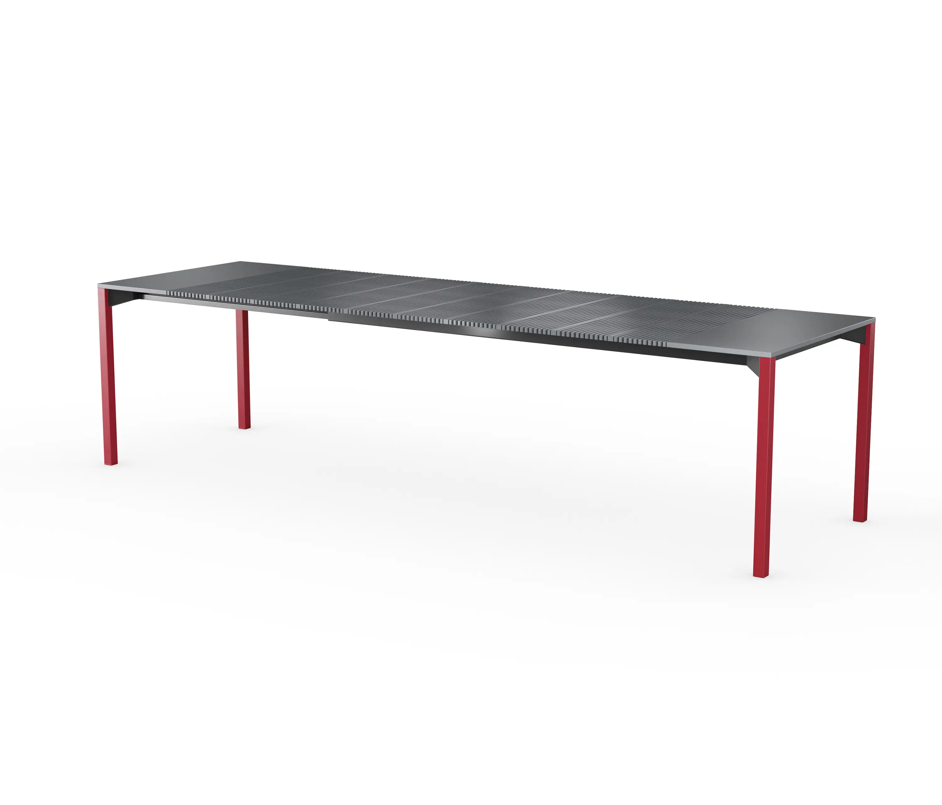 LAIK - iLAIK extendable table 200 - gray/angular/sienna red