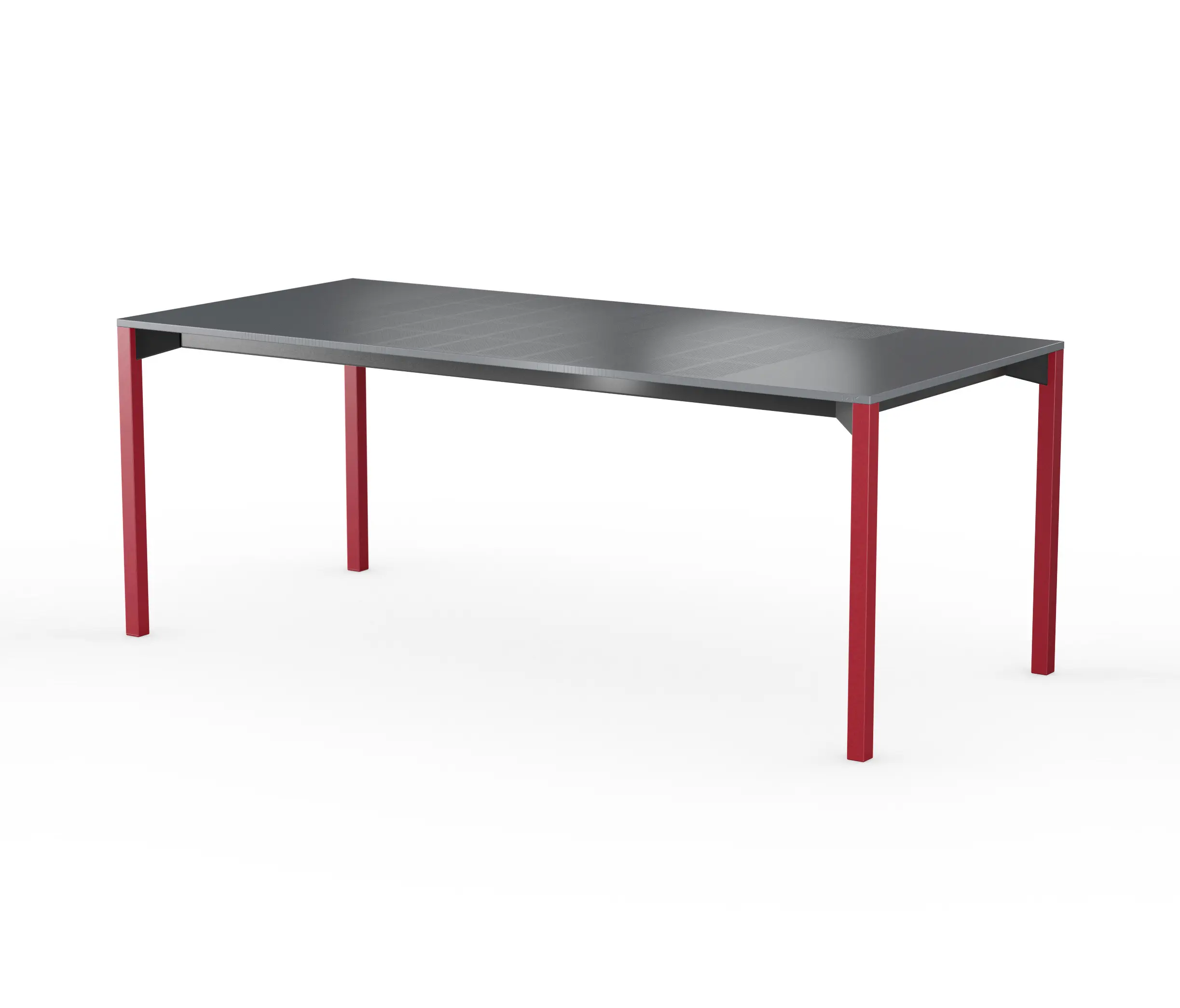 LAIK - iLAIK extendable table 200 - gray/angular/sienna red