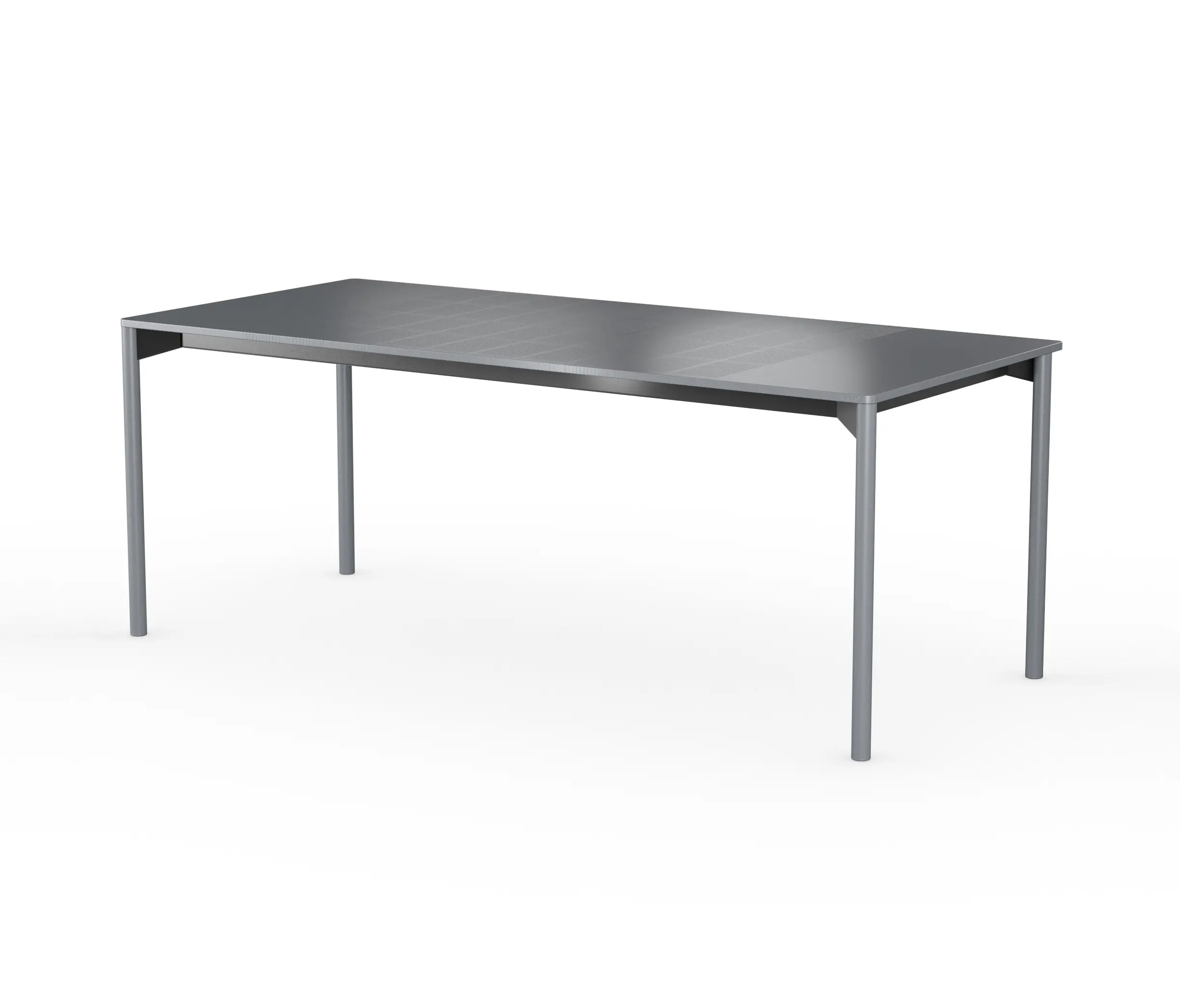 LAIK - iLAIK extendable table 200 - gray/rounded/gray