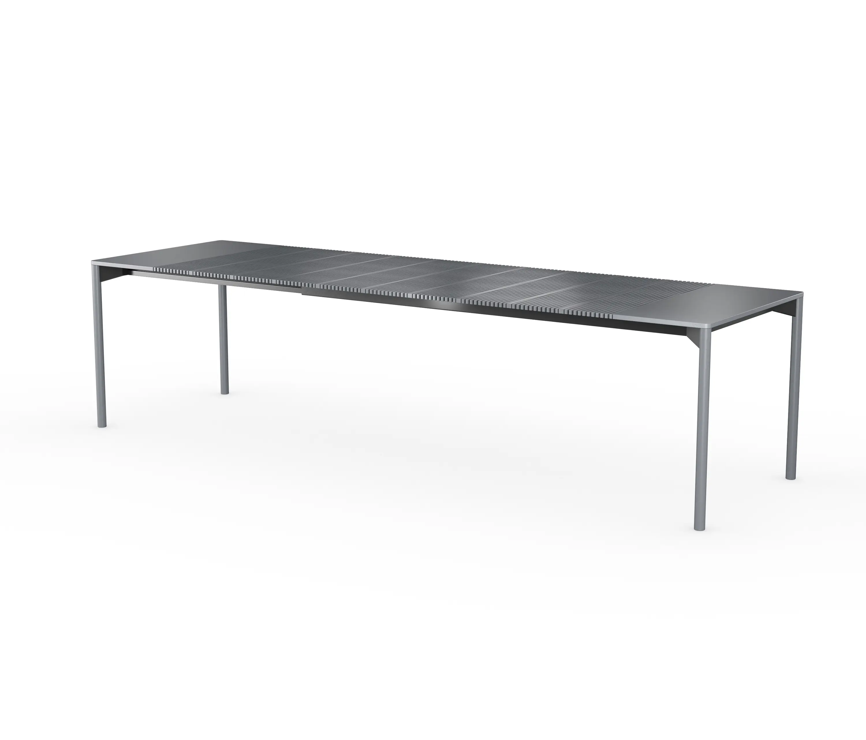 LAIK - iLAIK extendable table 200 - gray/rounded/gray
