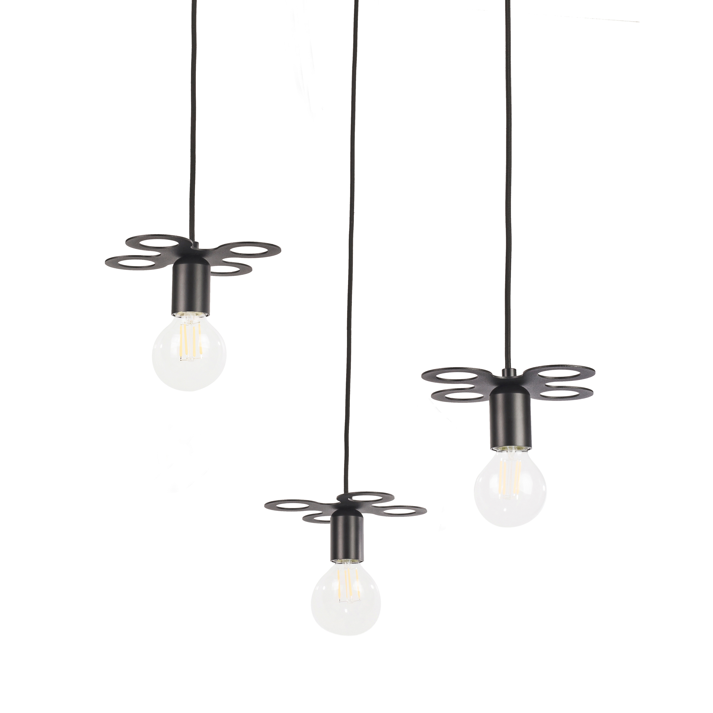 Display product KLAVER three suspended lamps from manufacturer StudioVIX
