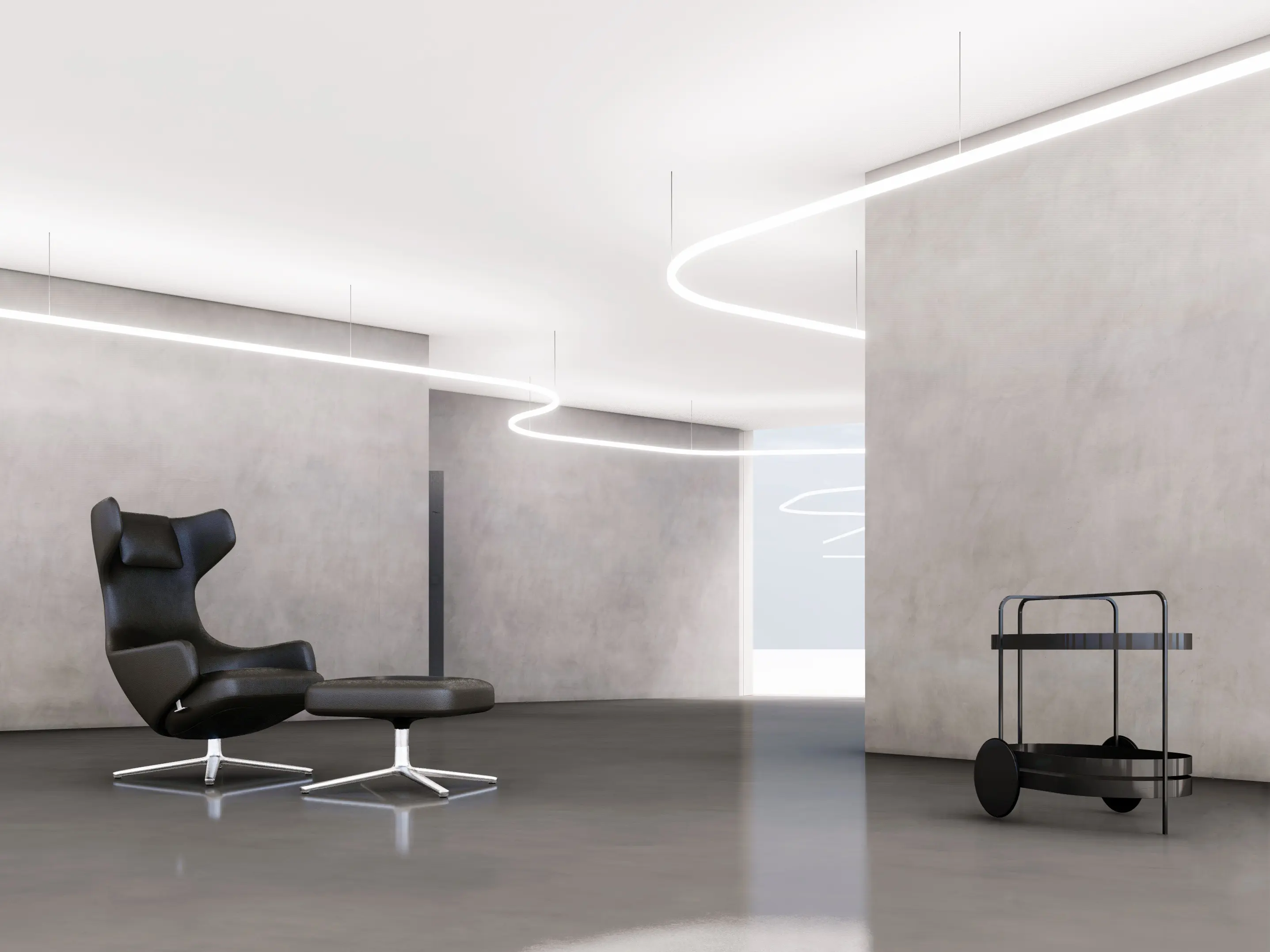 leuchtstoff - Luce di linea a LED stecca LL 500 - 2000