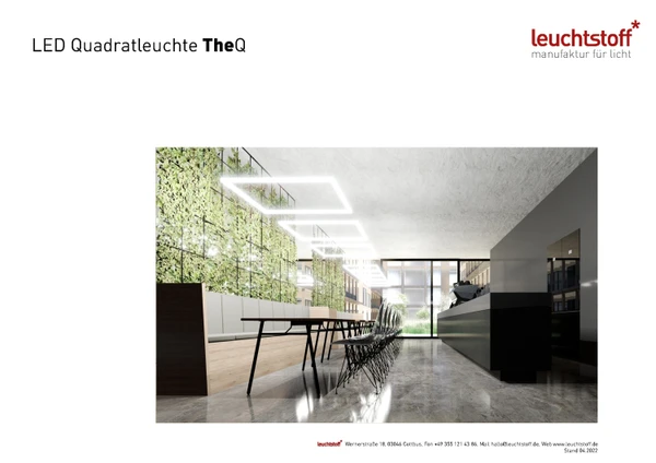 Preview image for the file LED Quadratleuchte The Q