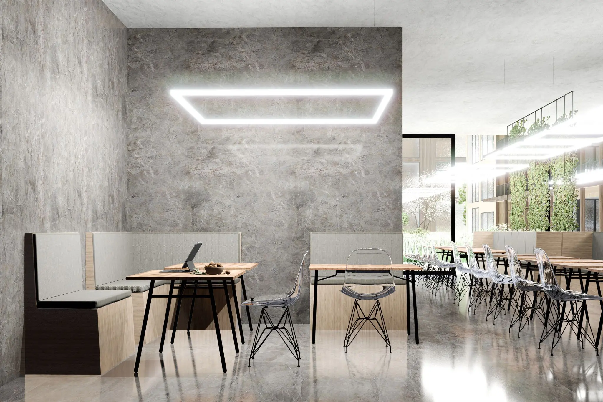 leuchtstoff - TheQ square LED luminaire