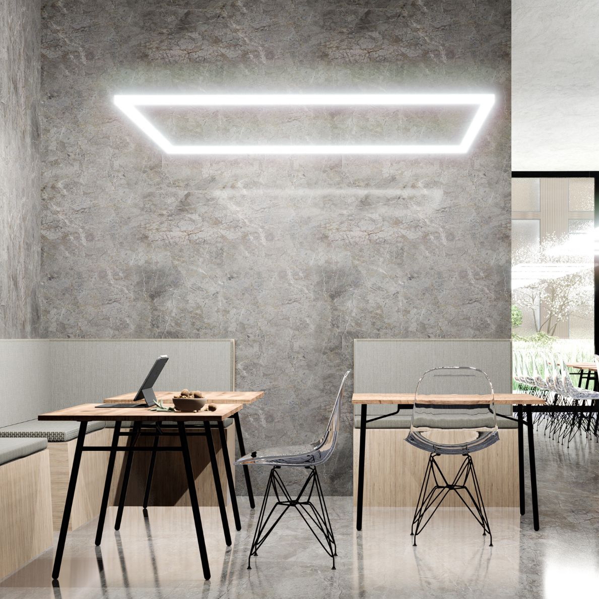 Produkt TheQ quadratische LED-Leuchte des Herstellers leuchtstoff anzeigen