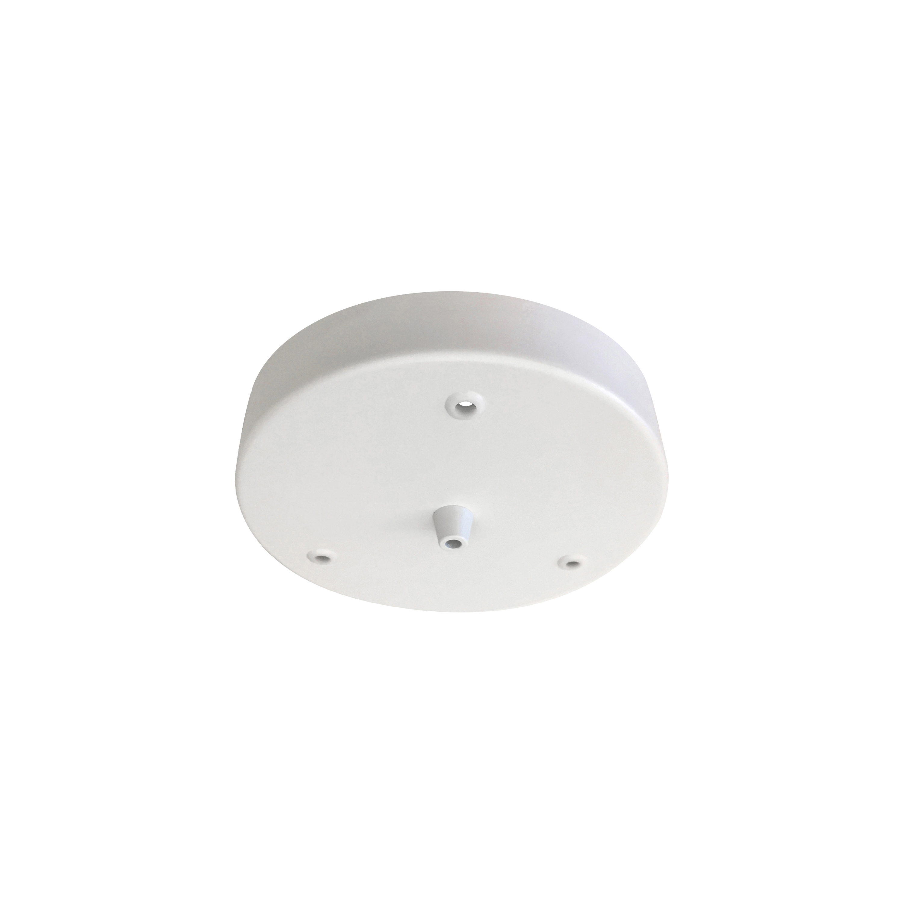 Ceiling Cup Metal White 3 holes