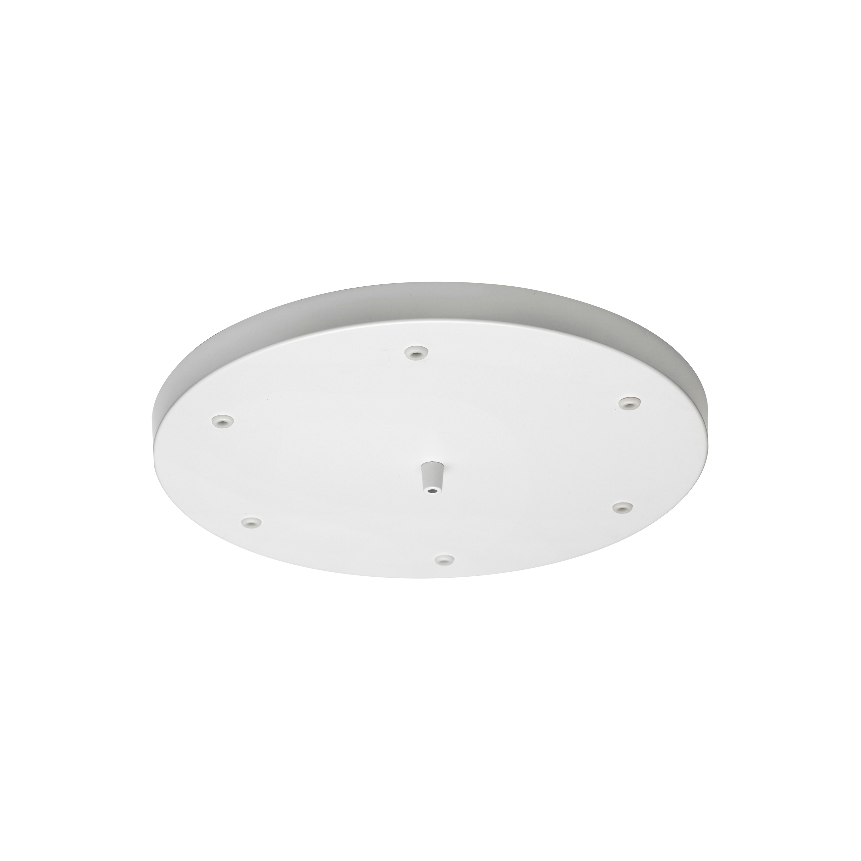 Ceiling Cup Metal White 6 holes