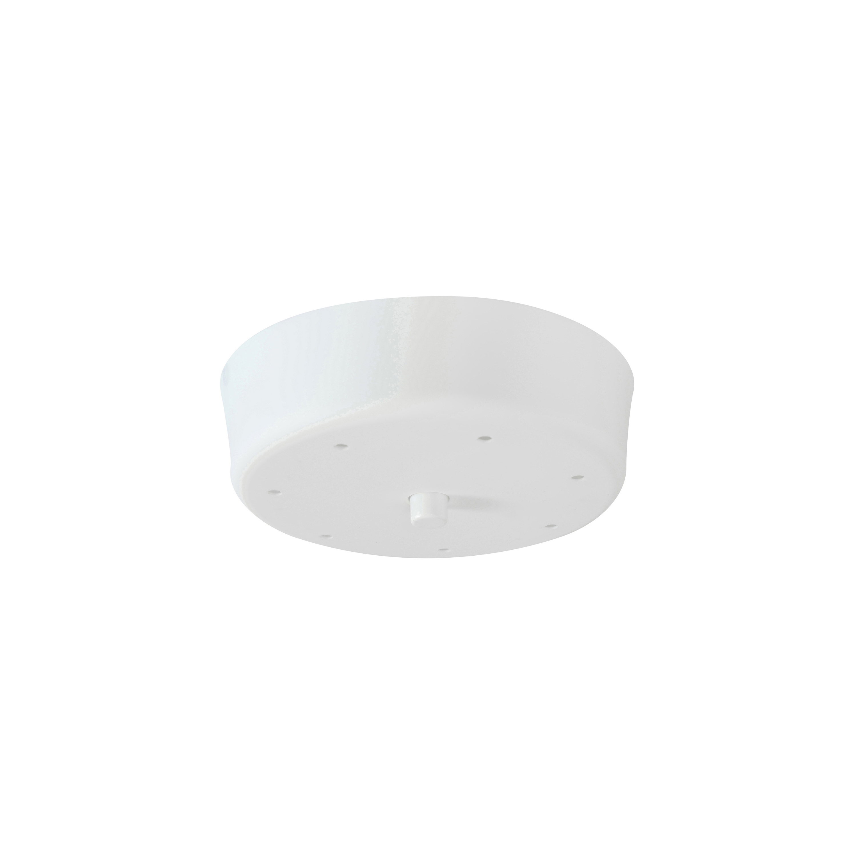 Ceiling Cup Plastic White 7 holes