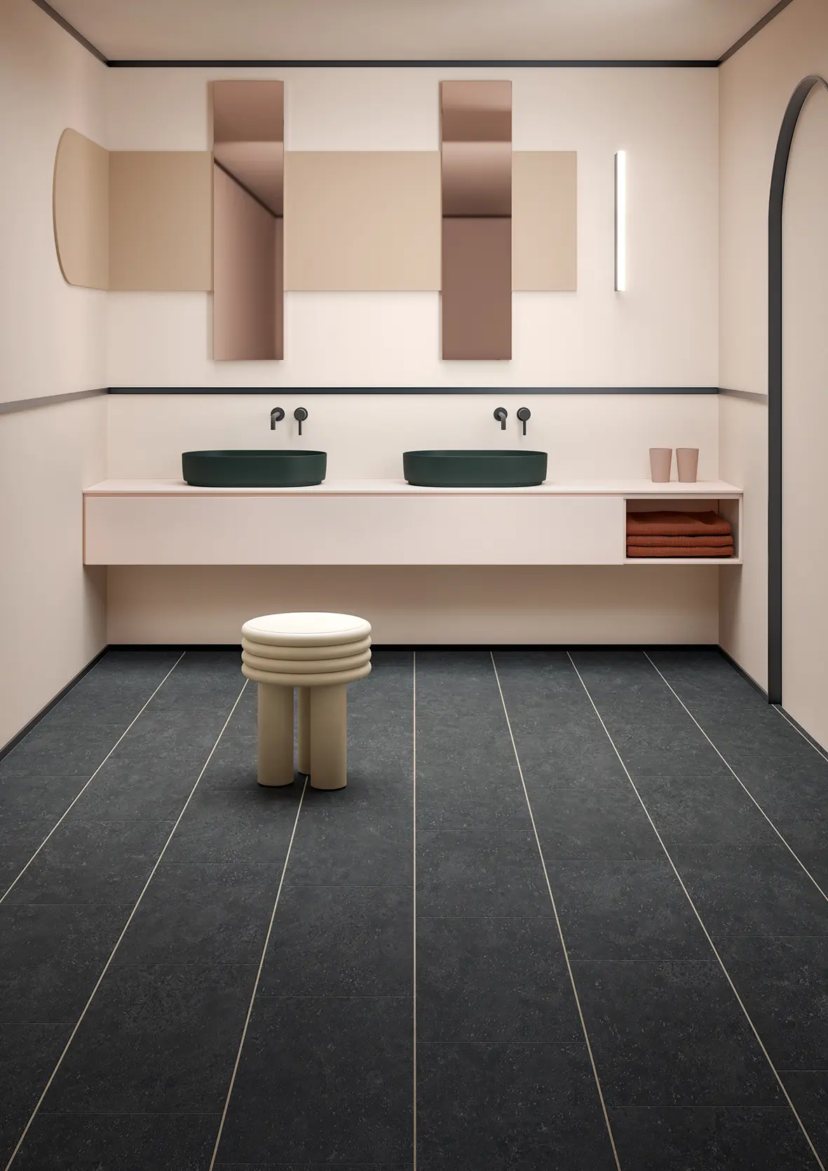 IVC Commercial - Moduleo 55 Tiles | Cloud Stone 46134