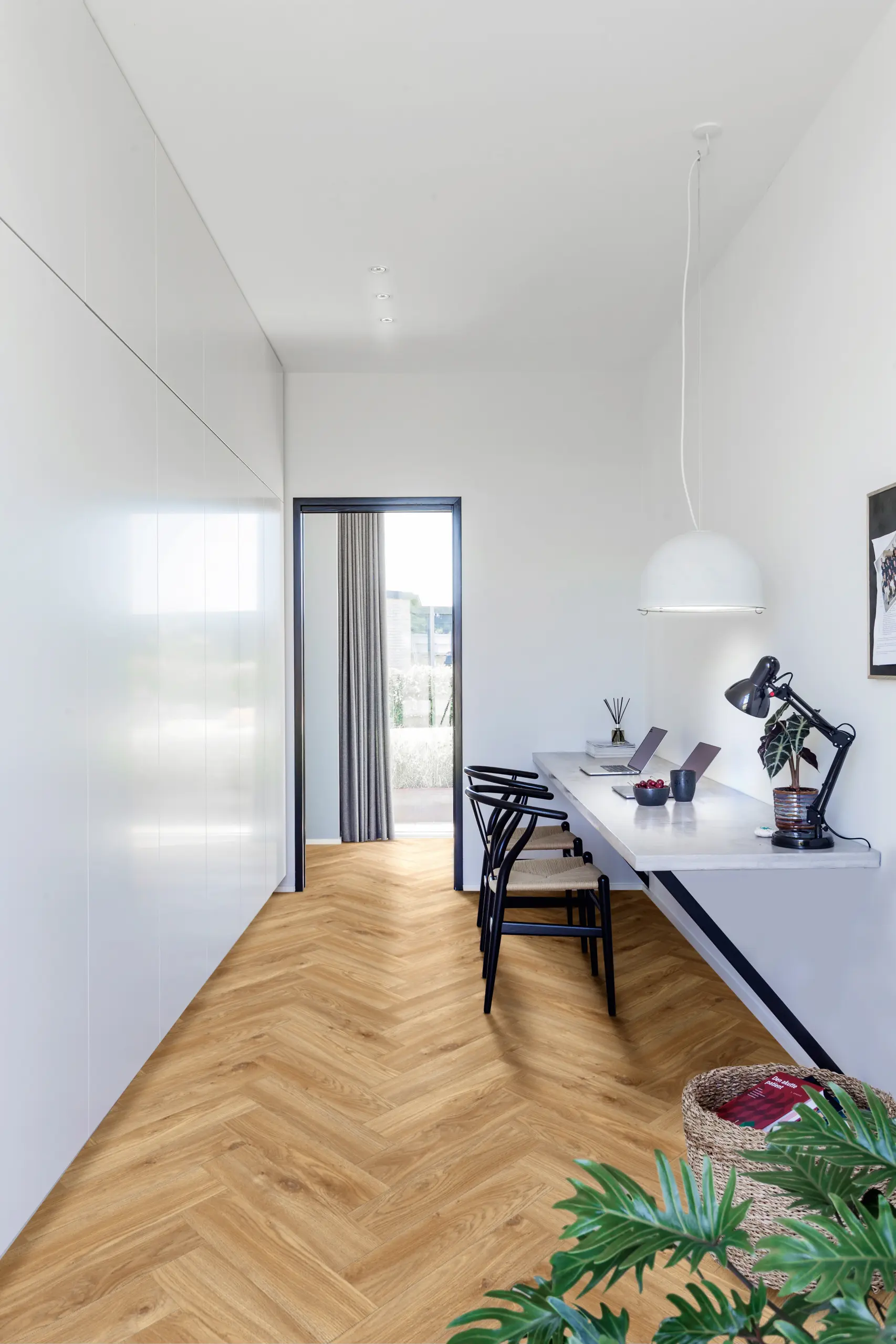 IVC Commercial - Moduleo 55 Herringbone | Laurel Oak 51229