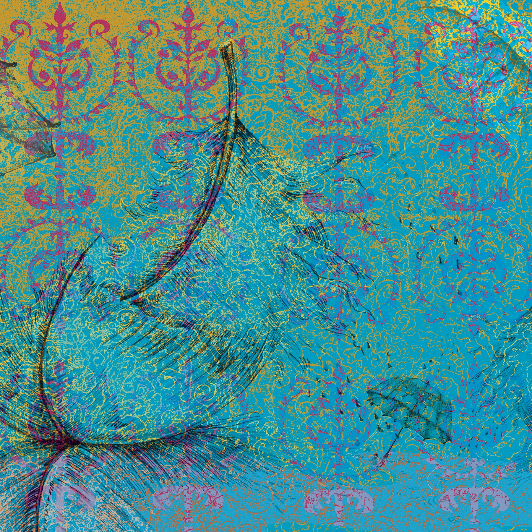 Prelude to a tale | I'm only happy when it rains_turquoise