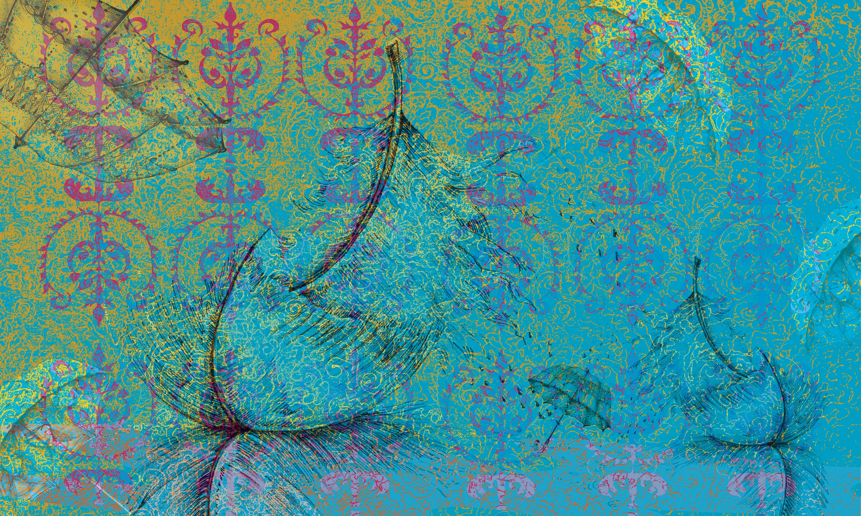 Walls beyond - Prelude to a tale | I'm only happy when it rains_turquoise