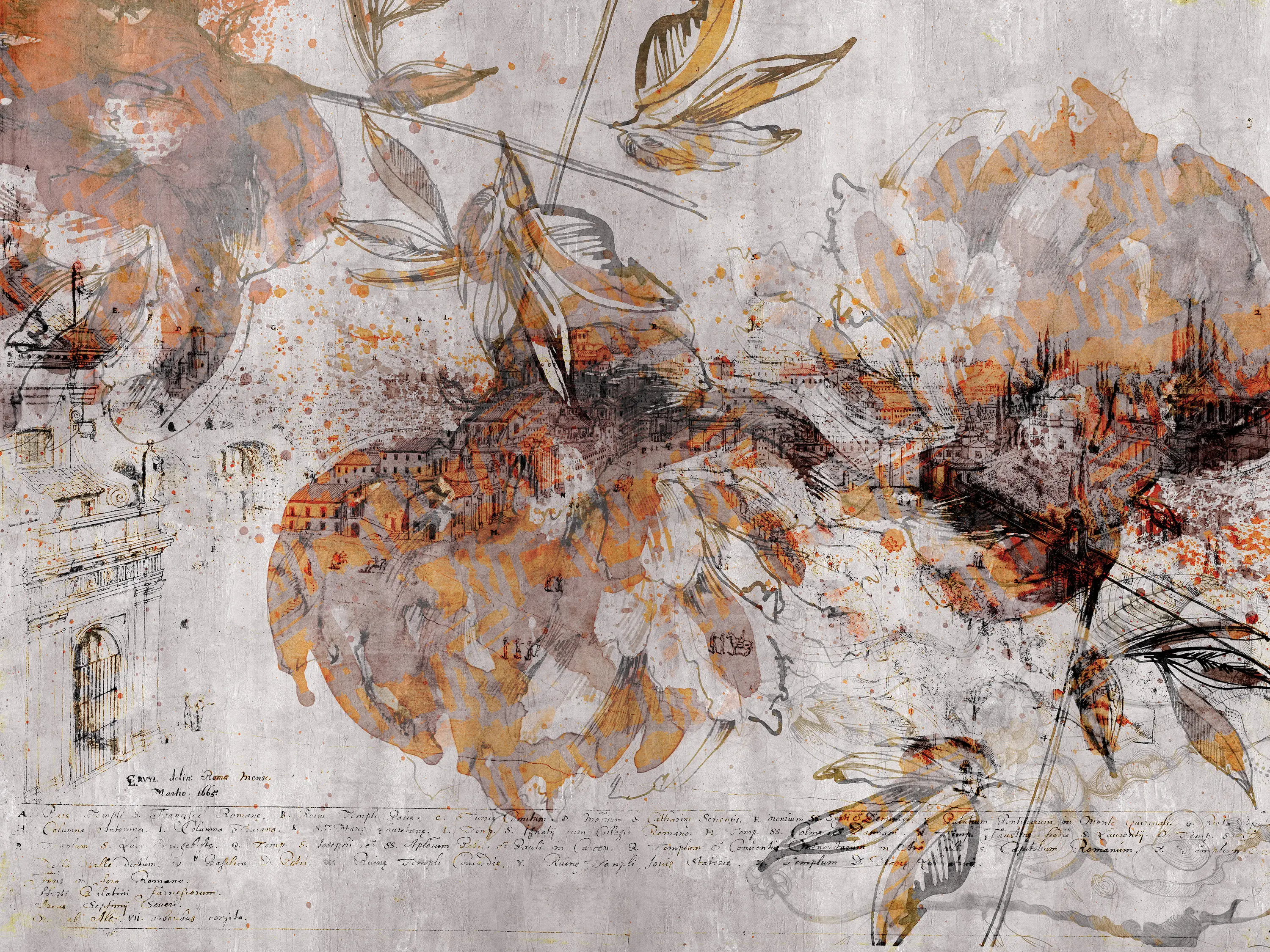 Walls beyond - Peony architecture | Peony architecture (sunset)