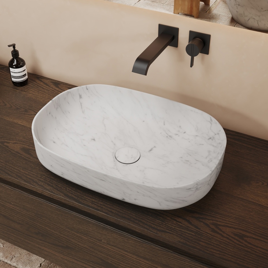 Display product MARBLE | Page Marble Countertop Washbasin from manufacturer Riluxa