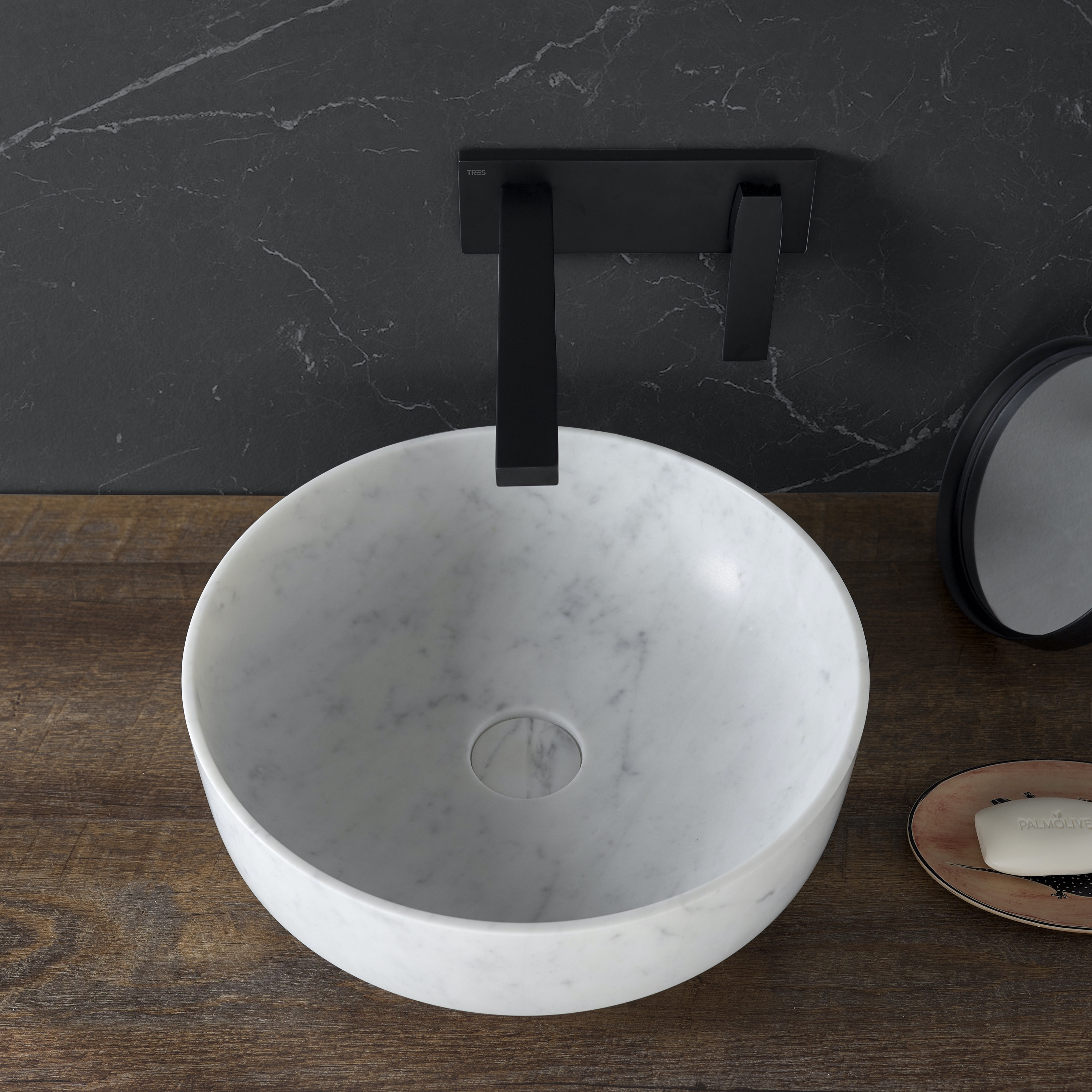Produkt MARBLE | Pedrina White Carrara Marble Countertop Washbasin des Herstellers Riluxa anzeigen
