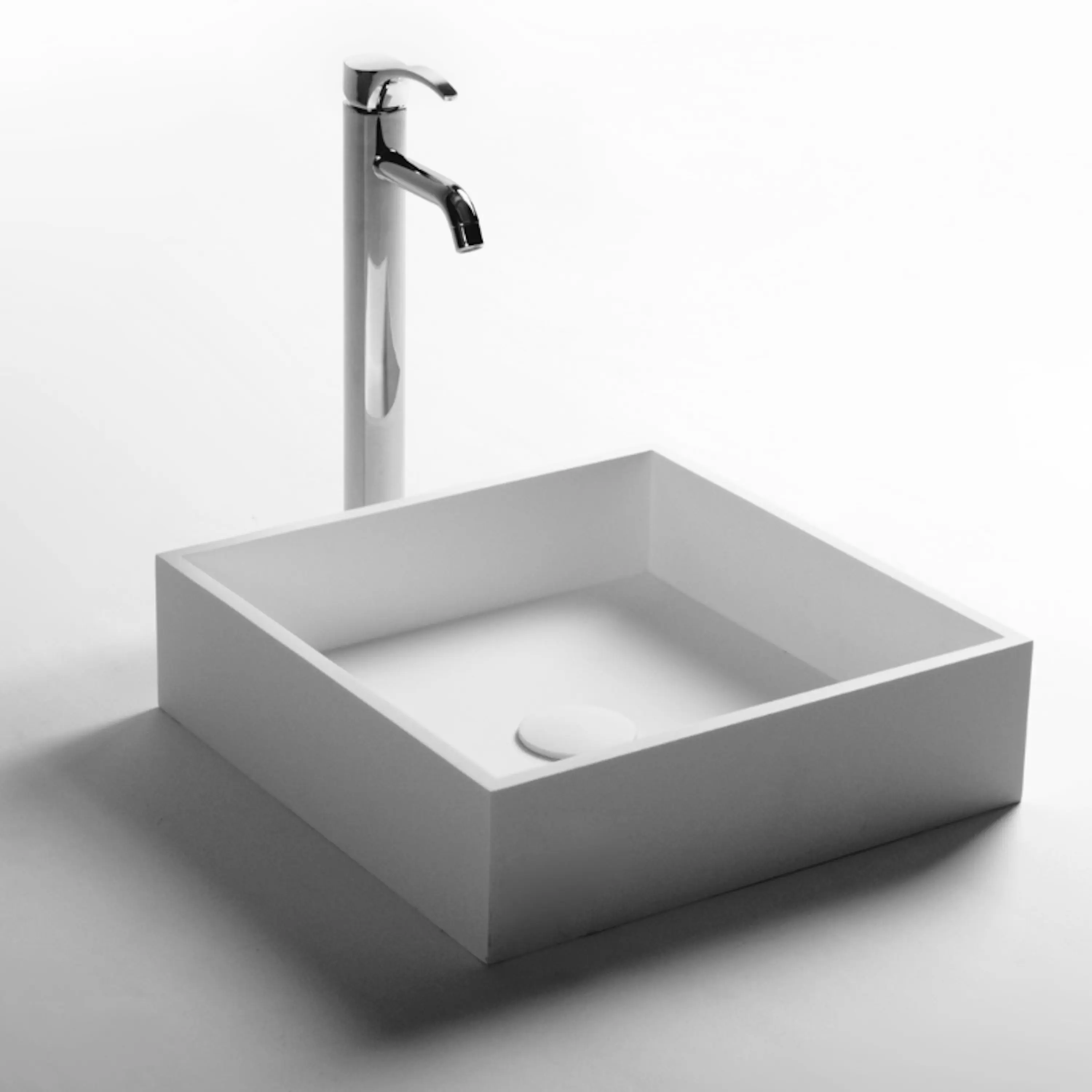 Riluxa - SOLID SURFACE | Andromeda Solid Surface Counter Top Washbasin