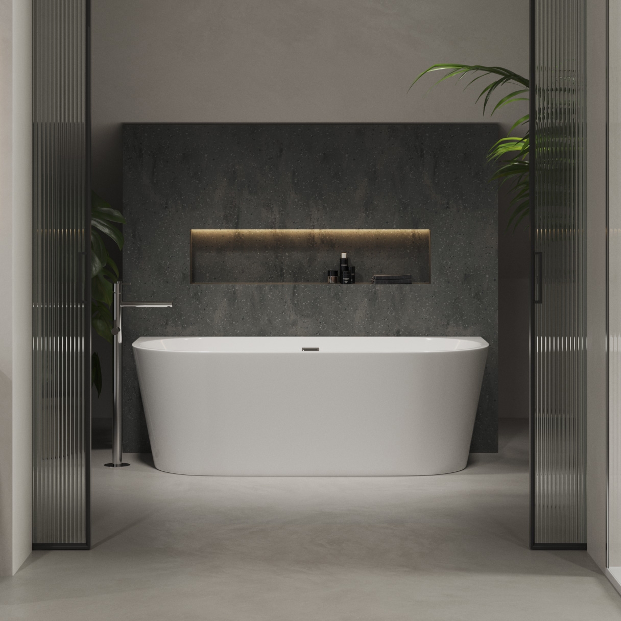 Produkt ACRYLIC | Freistehende Badewanne Aludra 170cm des Herstellers Riluxa anzeigen