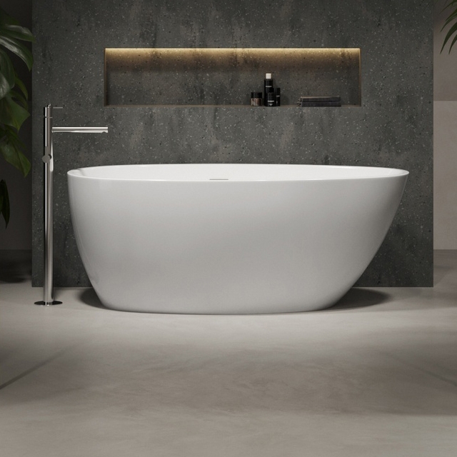 Display product ACRYLIC | EGG Freestanding Acrylic Bathtub from manufacturer Riluxa