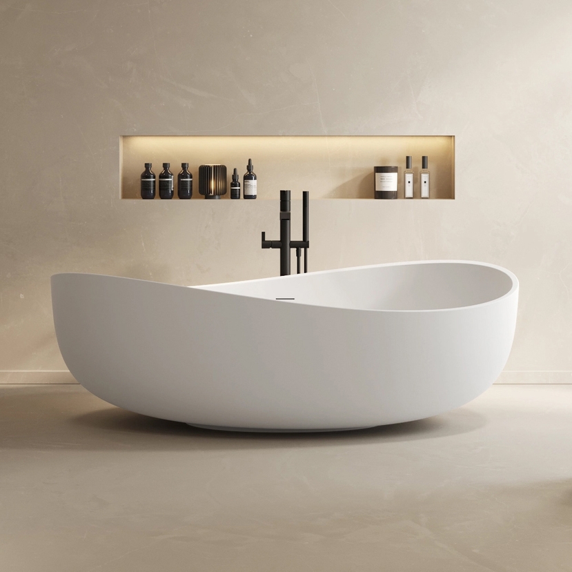 Mostrar el producto MINERAL STONE® | Bañera independiente Ocean en Solid Surface del fabricante Riluxa