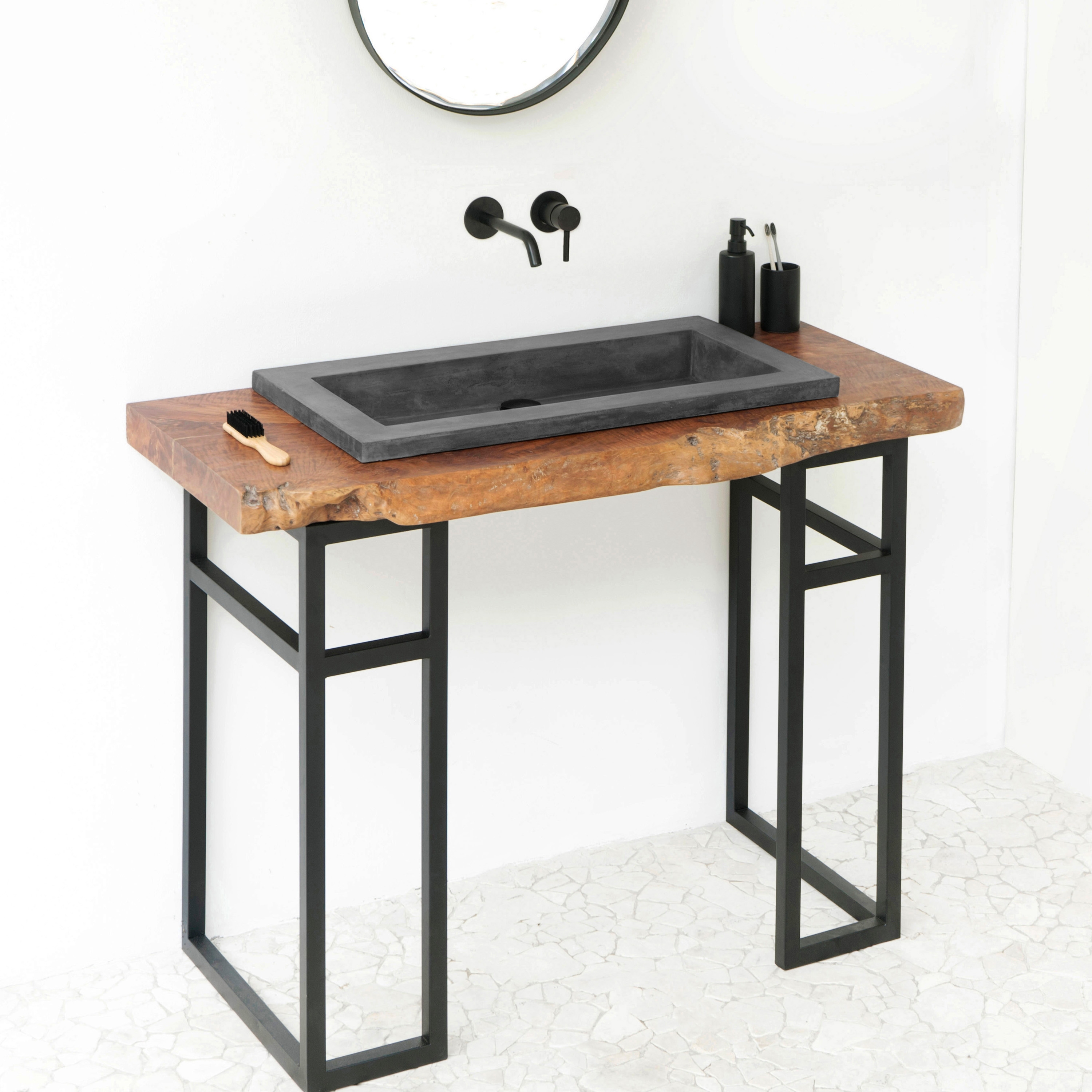 Produkt Bes Dusk Grey Concrete Basin - Sink - Vessel - Washbasin des Herstellers ConSpire anzeigen