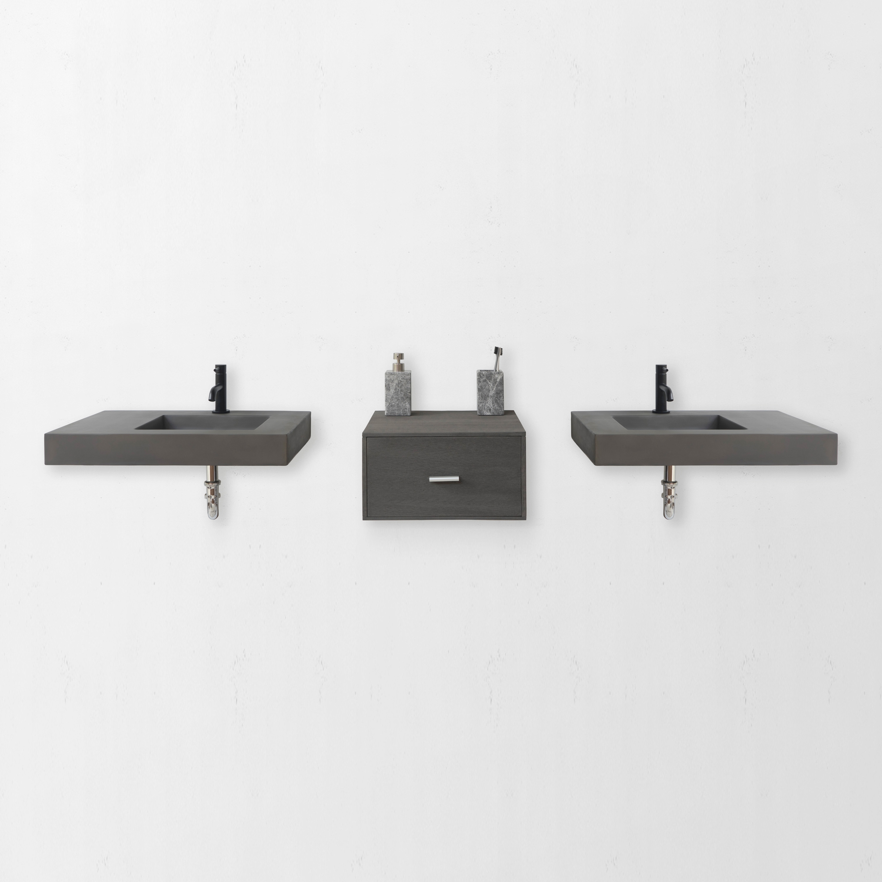 Produkt Double Dutch Dusk Grey Concrete Basin - Sink - Vessel - Washbasin des Herstellers ConSpire anzeigen